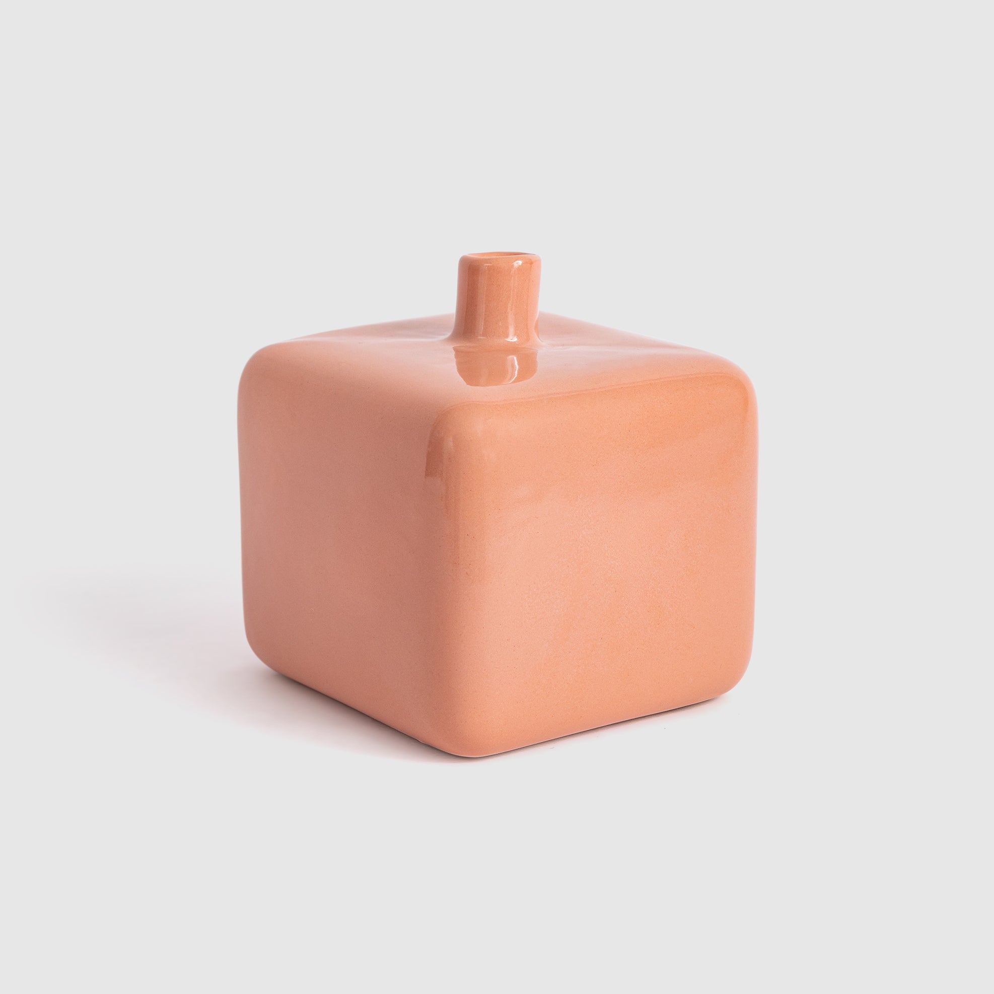 Cube Pottery Vase