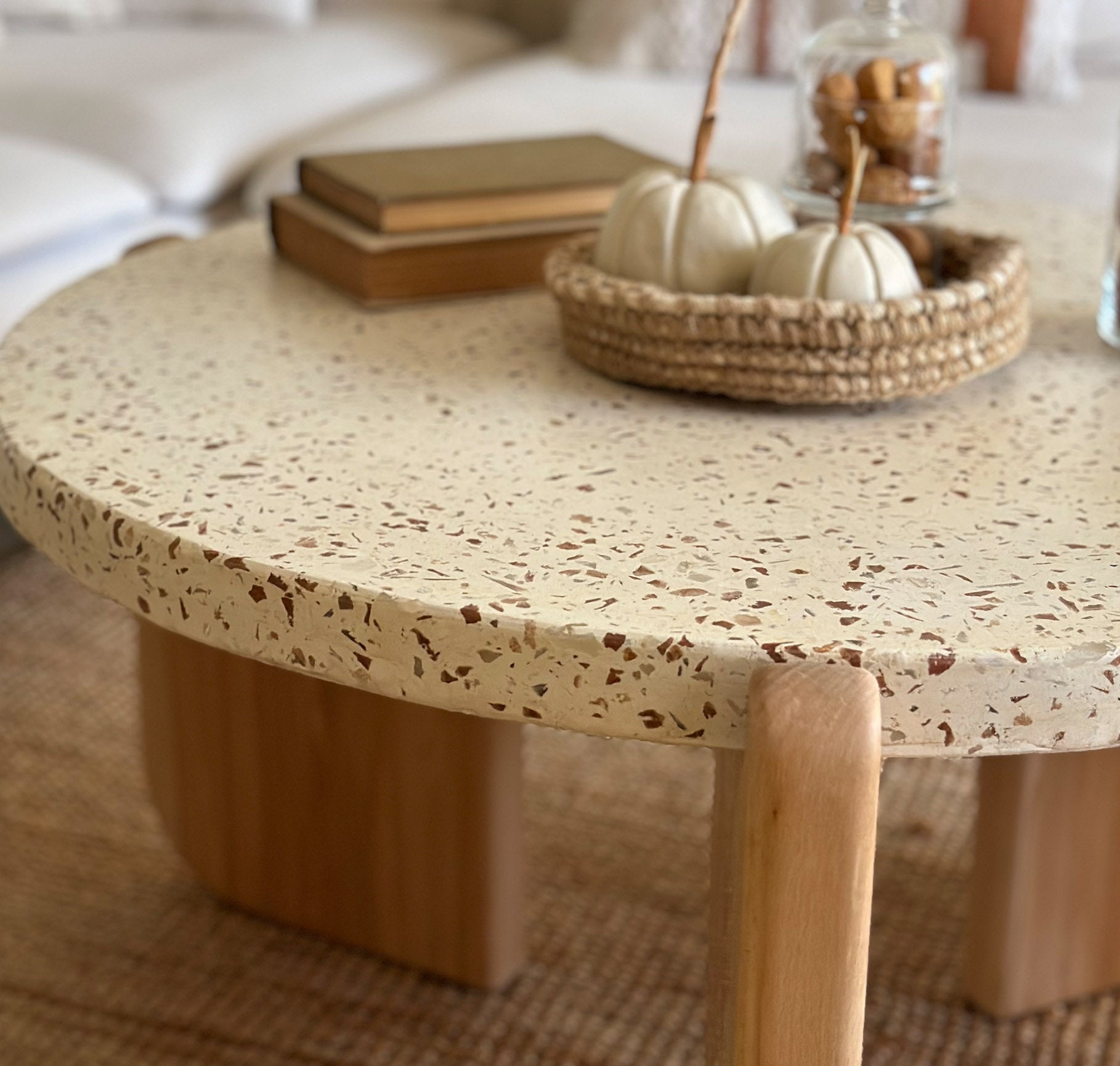 Trappezzi Terrazzo Side Table