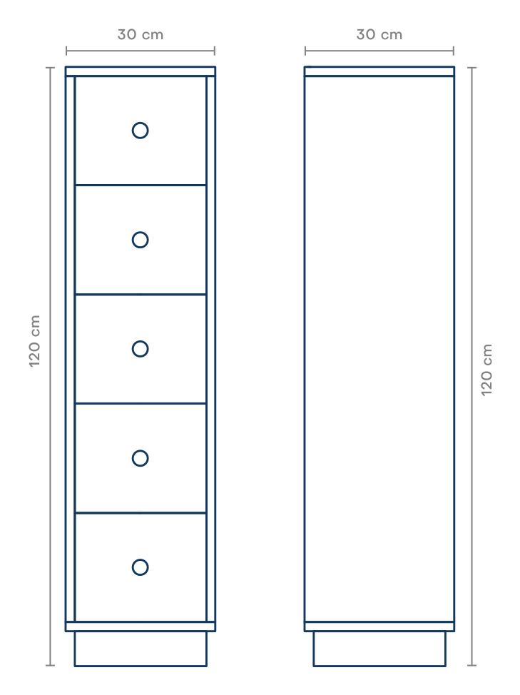 Crate Drawer Unit