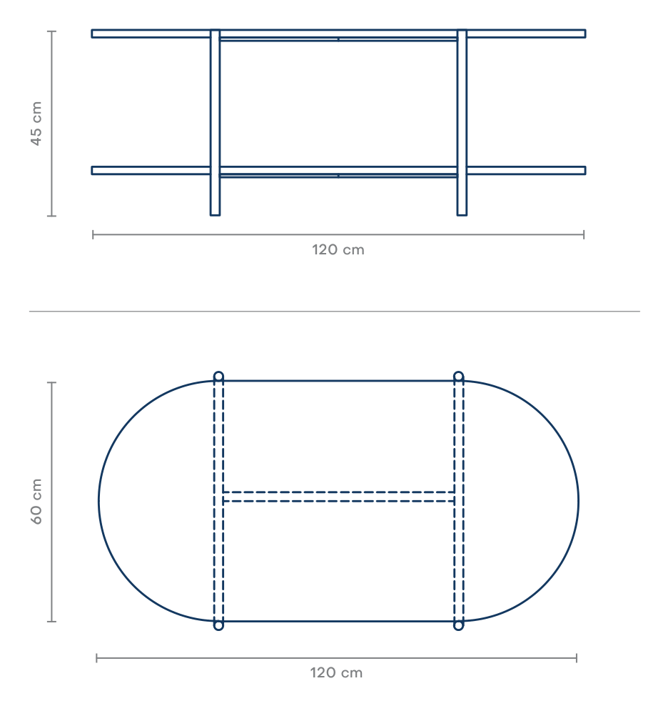 Marlin Middle Table
