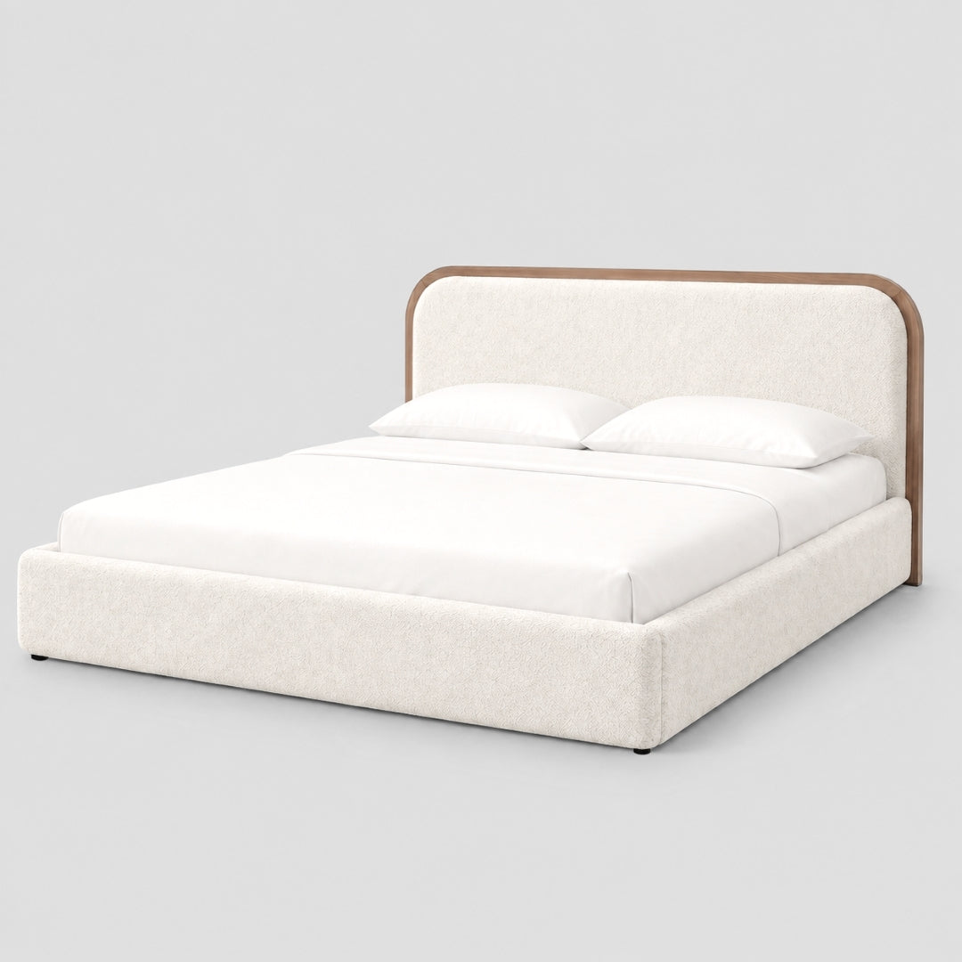 Uma Bed With Wooden Frame