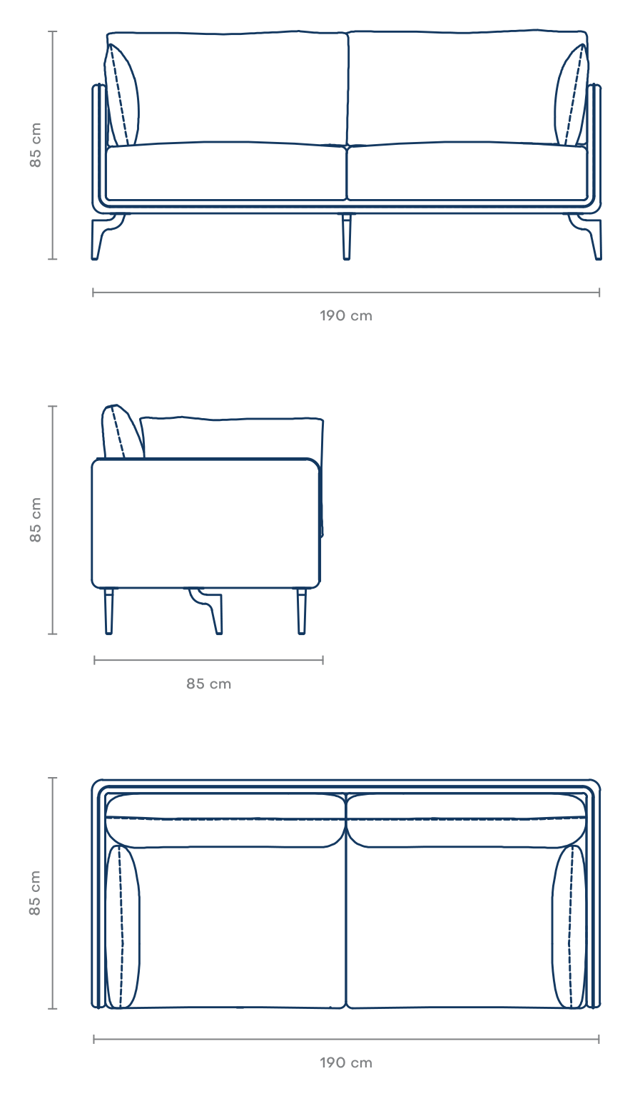 Capilano 2 Seater Sofa