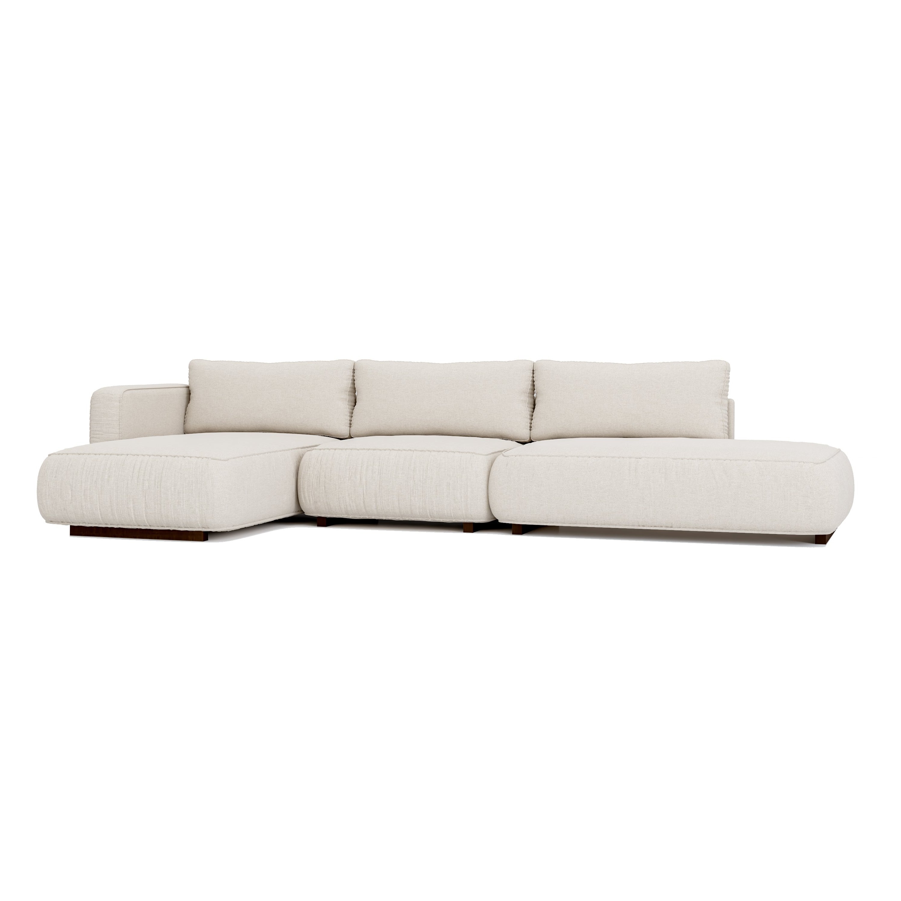 Laze Open Side L-Shape Sofa