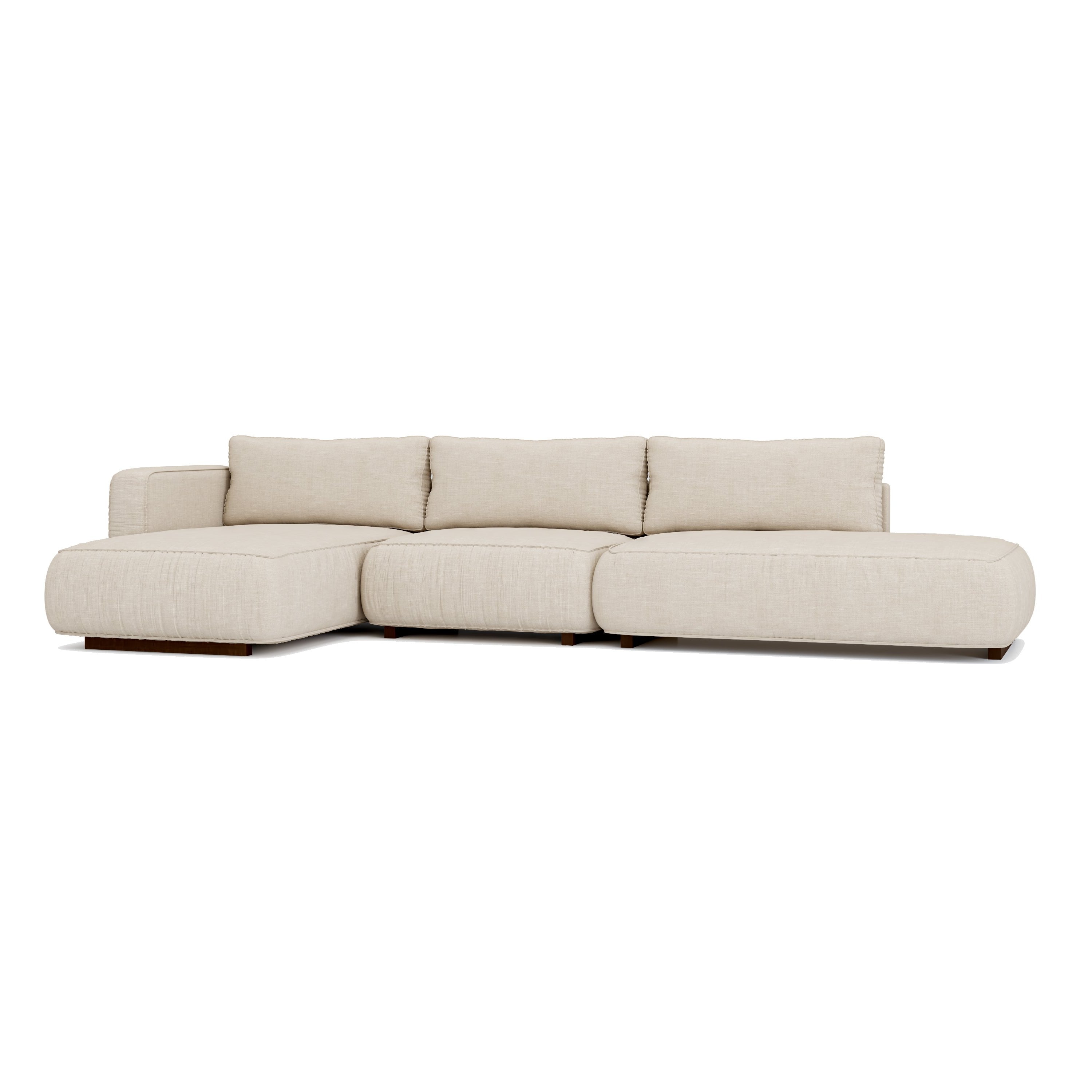 Laze Open Side L-Shape Sofa