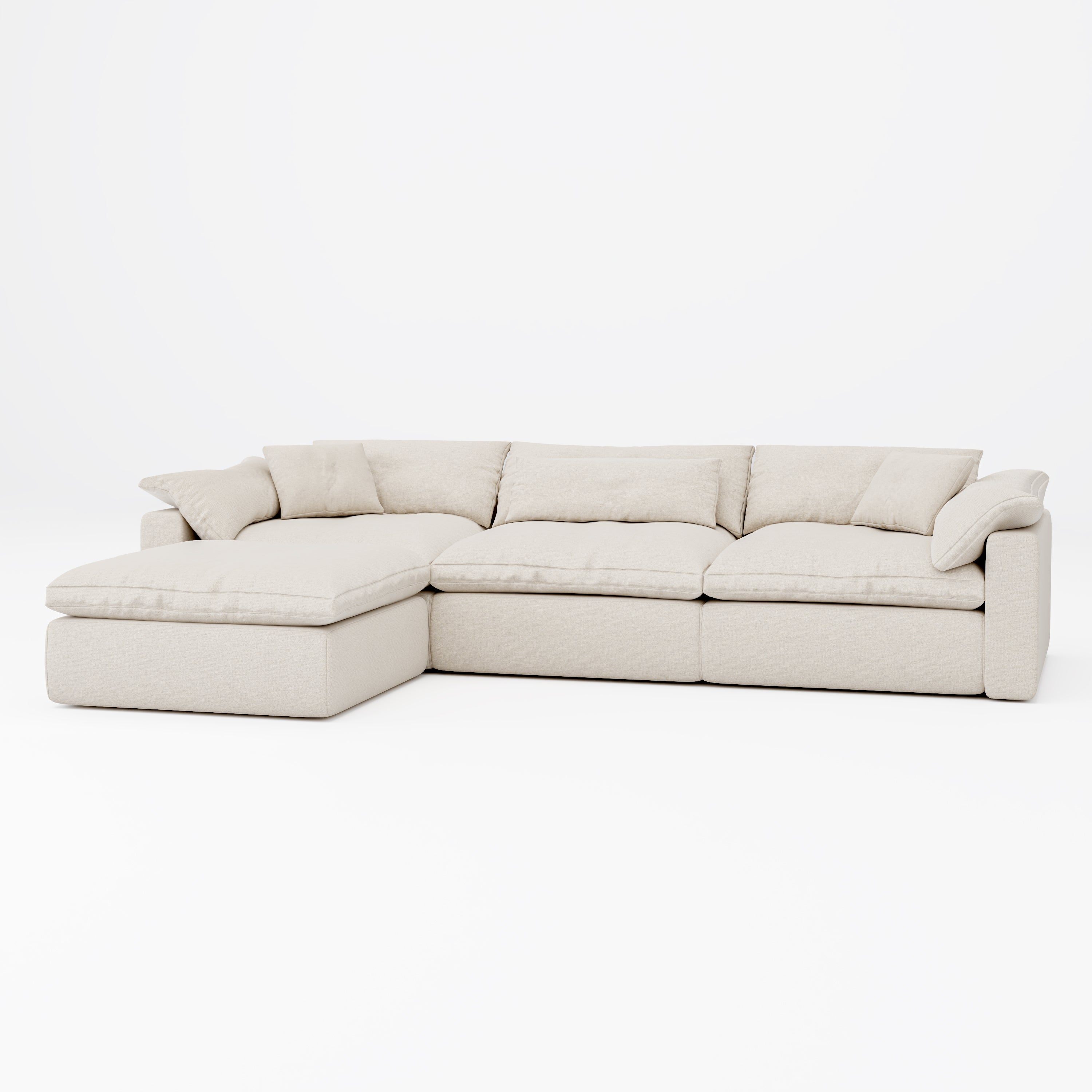 Sink-down L-Shape Sofa