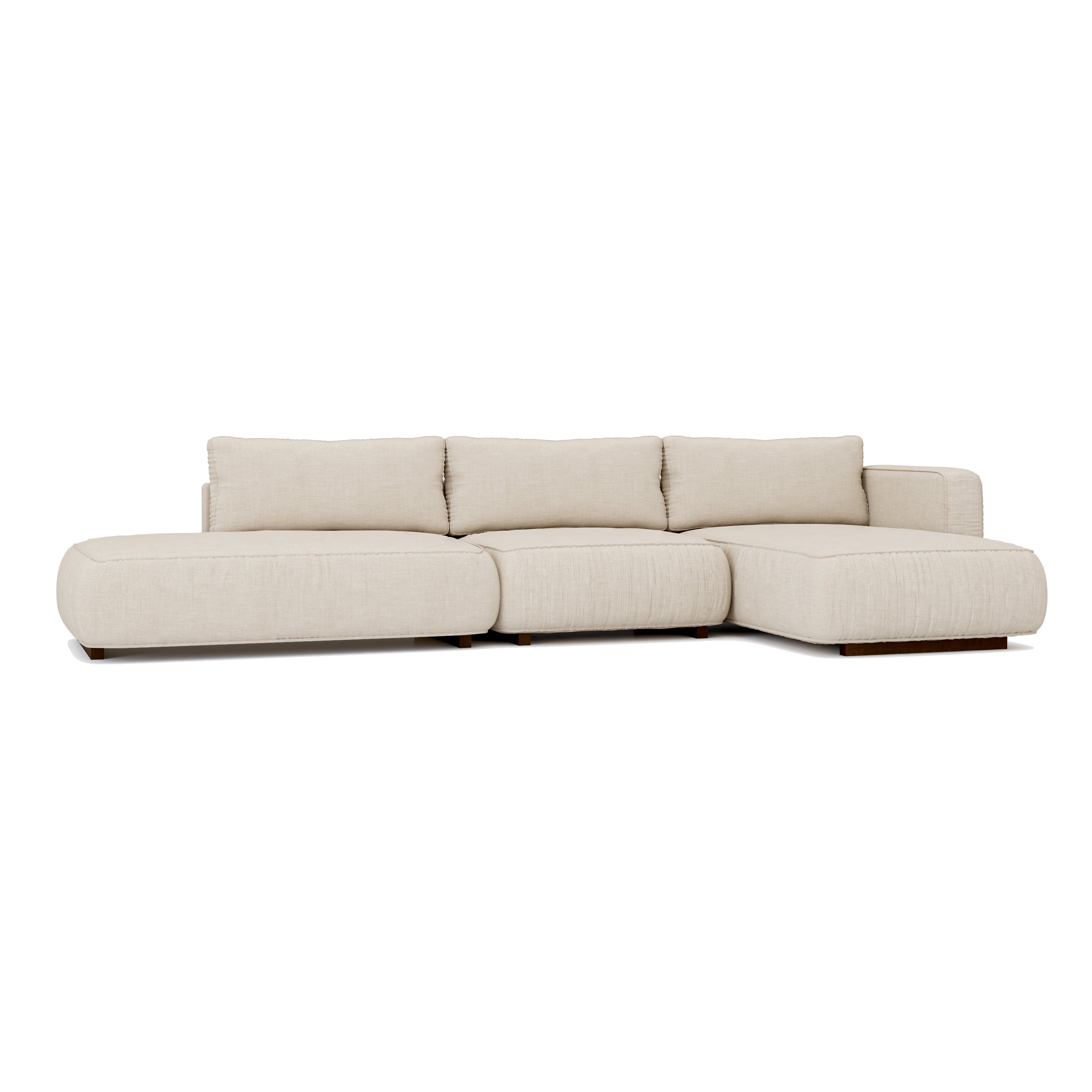 Laze Open Side L-Shape Sofa