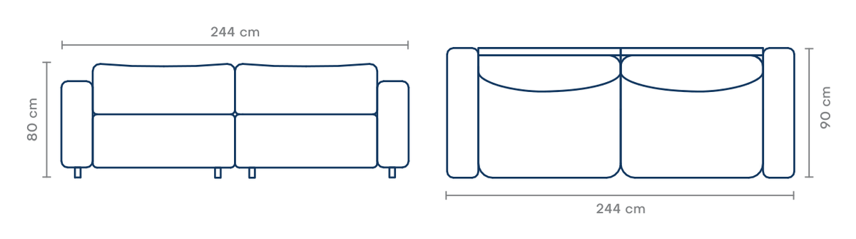 Laze 2 Seater Sofa
