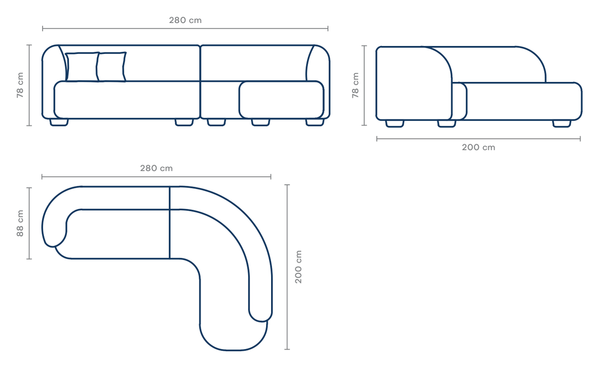 Aldea L-Shape Sofa