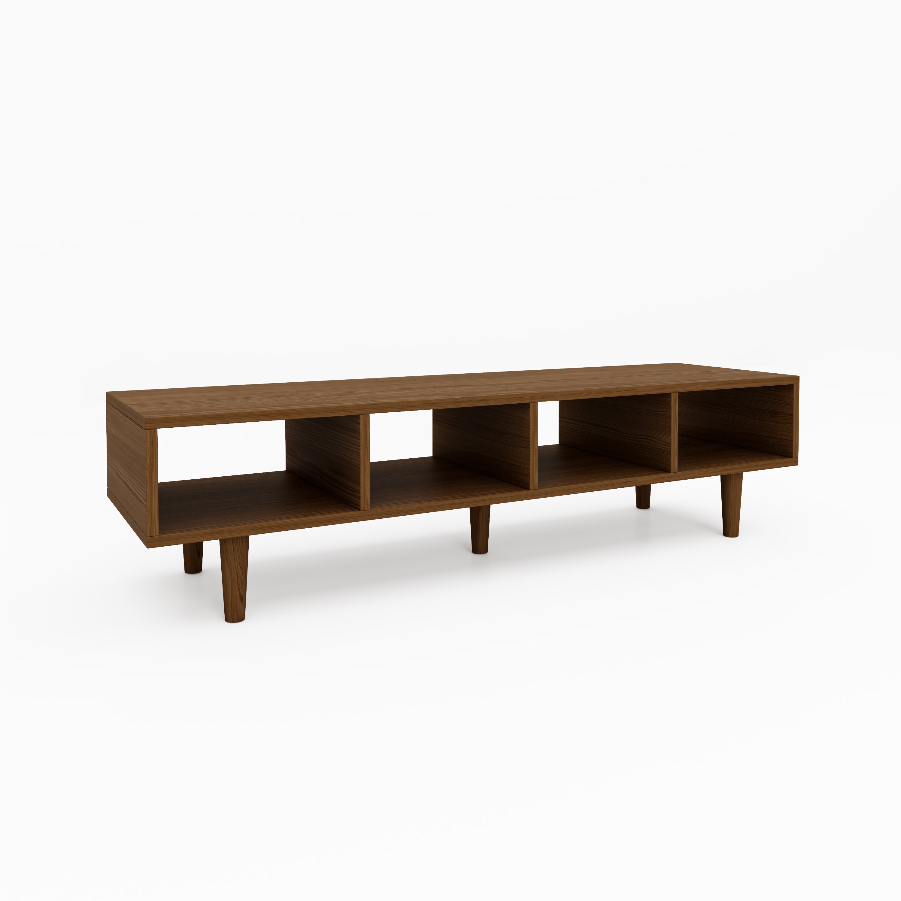 Aero TV Unit-Mahogany