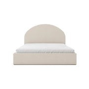 Noche Bed in upholstered, featuring modern bed styling, perfect for bedrooms.