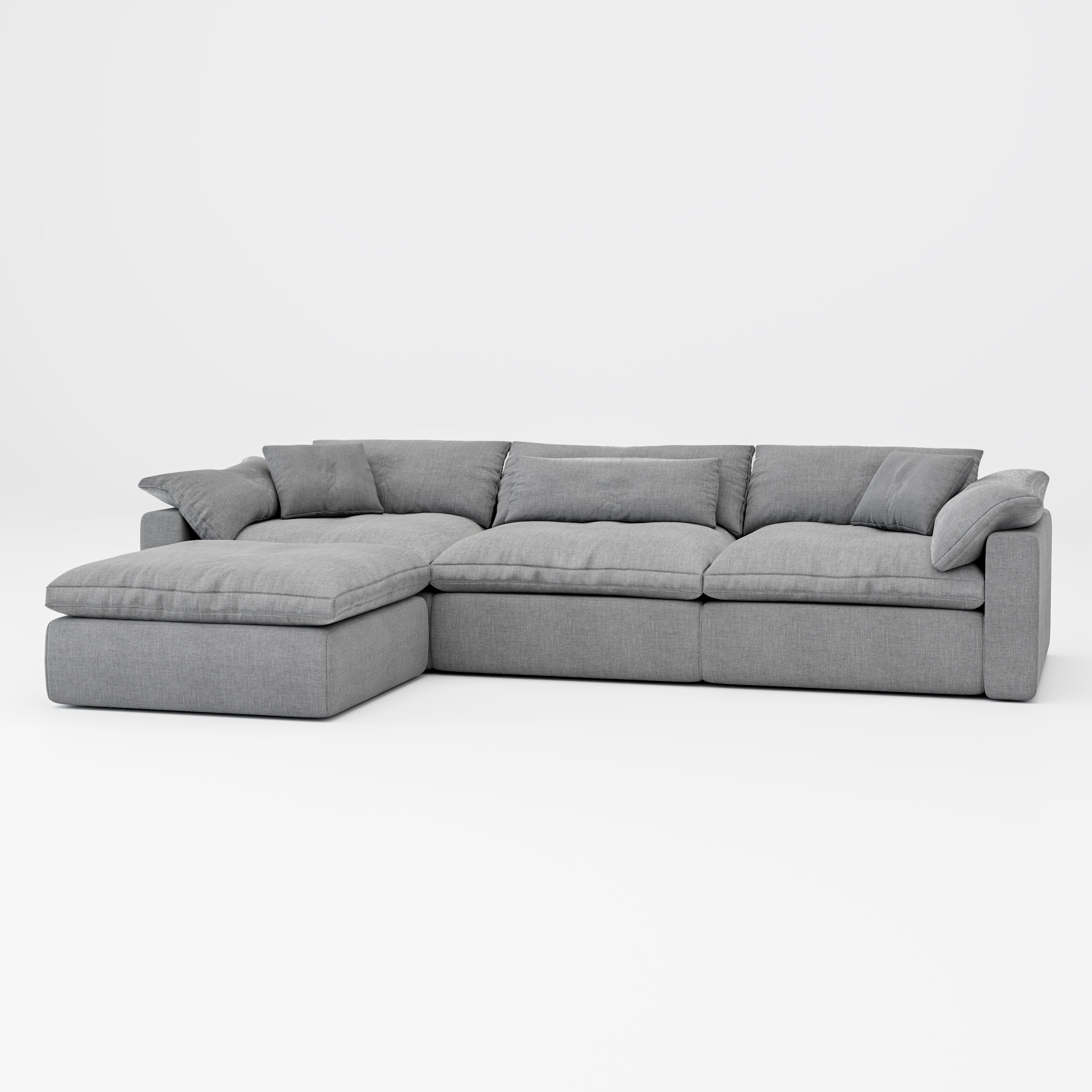 Sink-down L-Shape Sofa