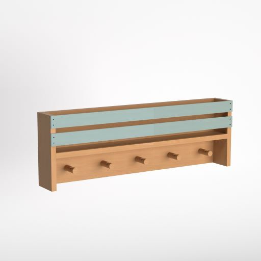 Eska Shelf & Clothes Hanger