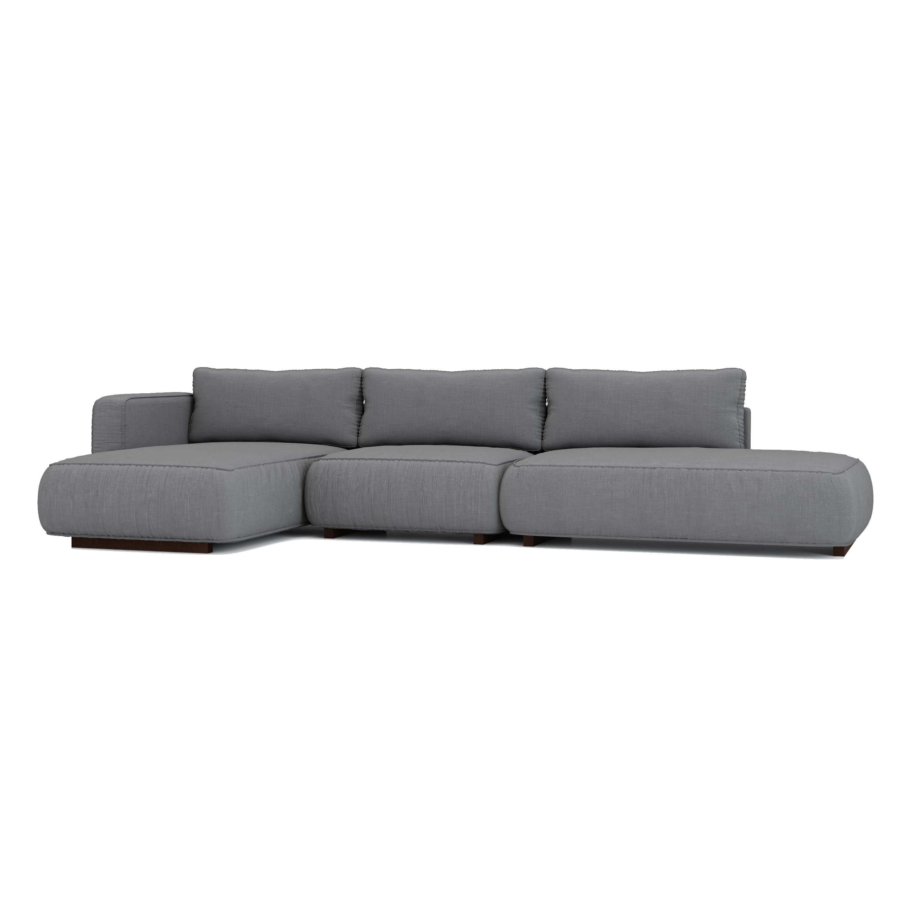 Laze Open Side L-Shape Sofa