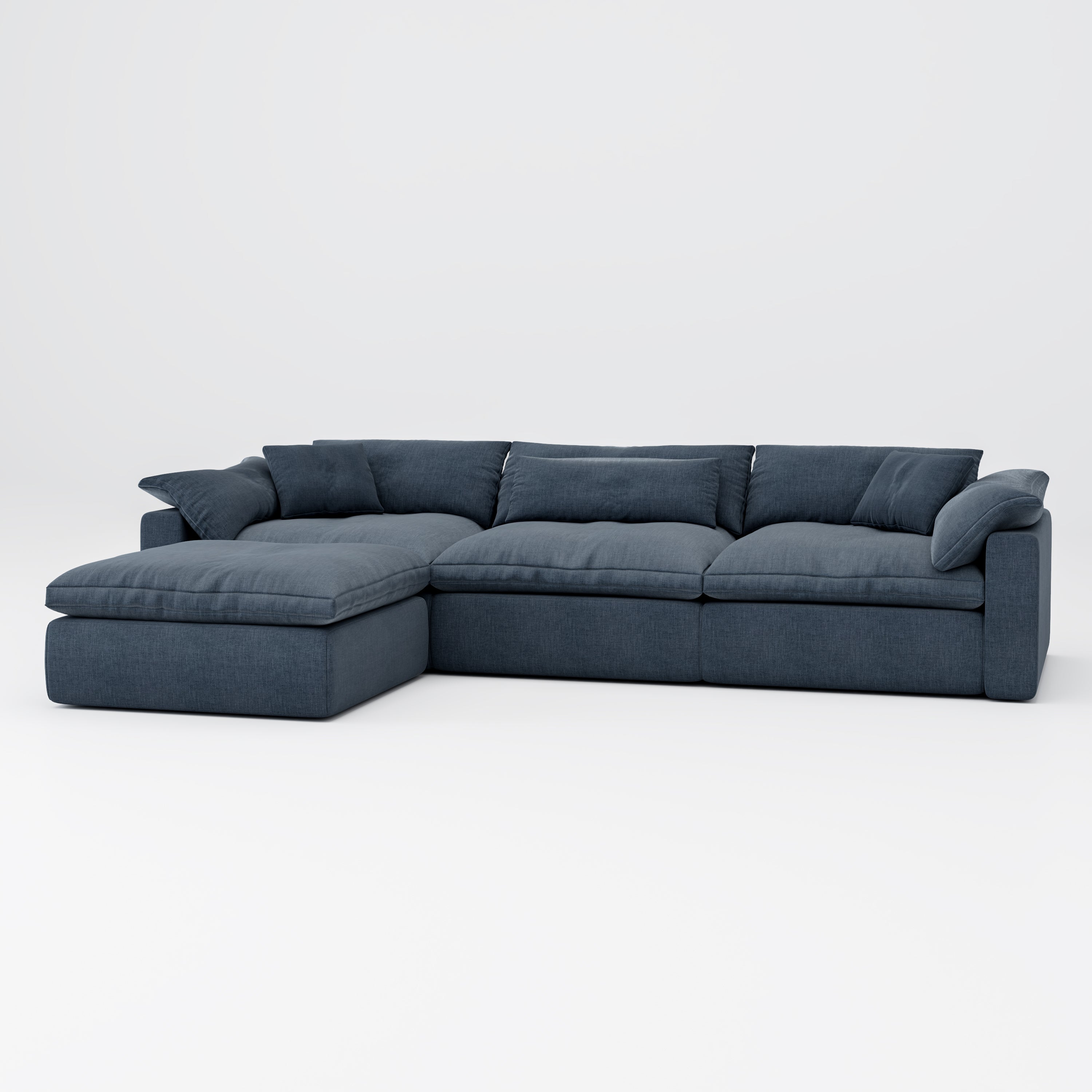 Sink-down L-Shape Sofa