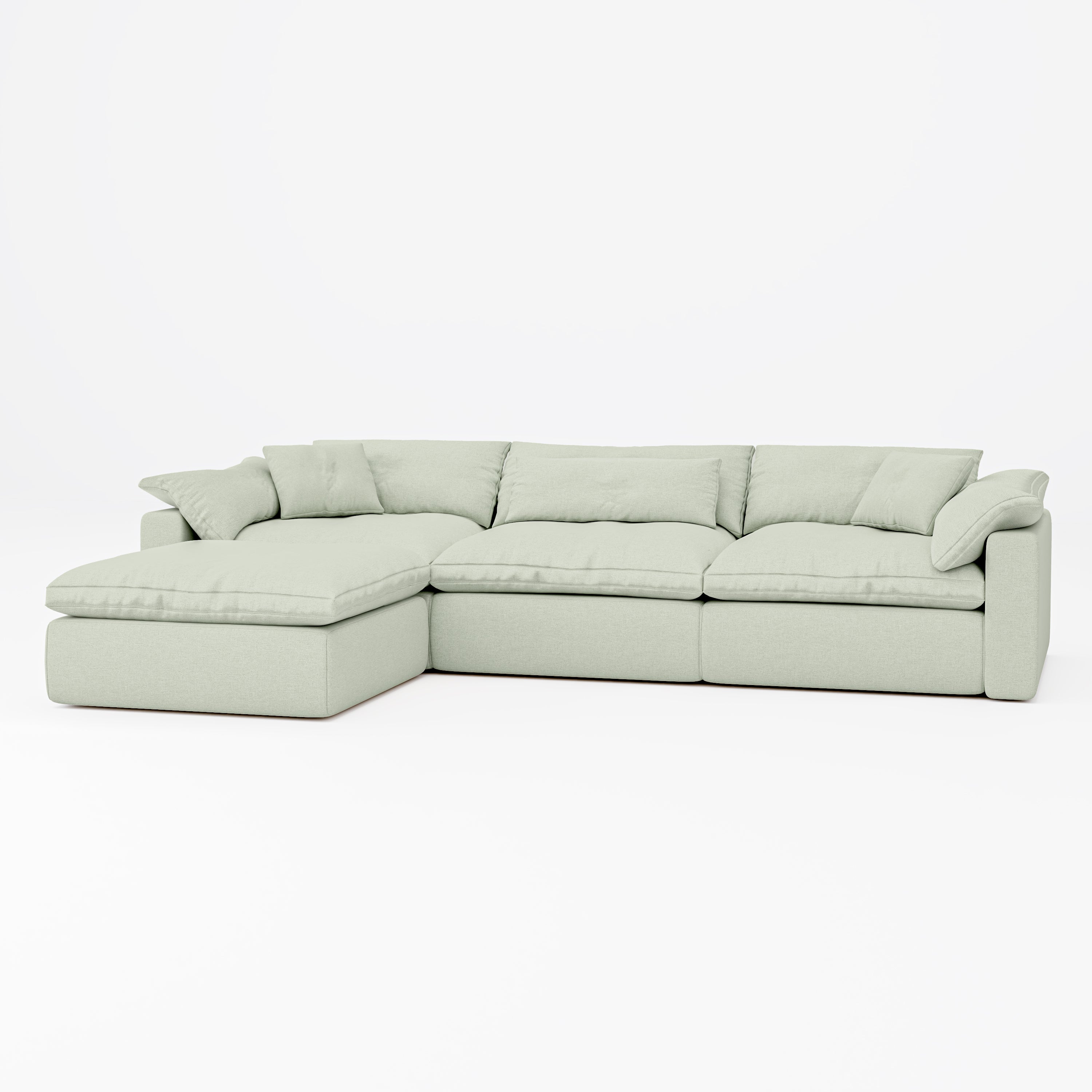 Sink-down L-Shape Sofa