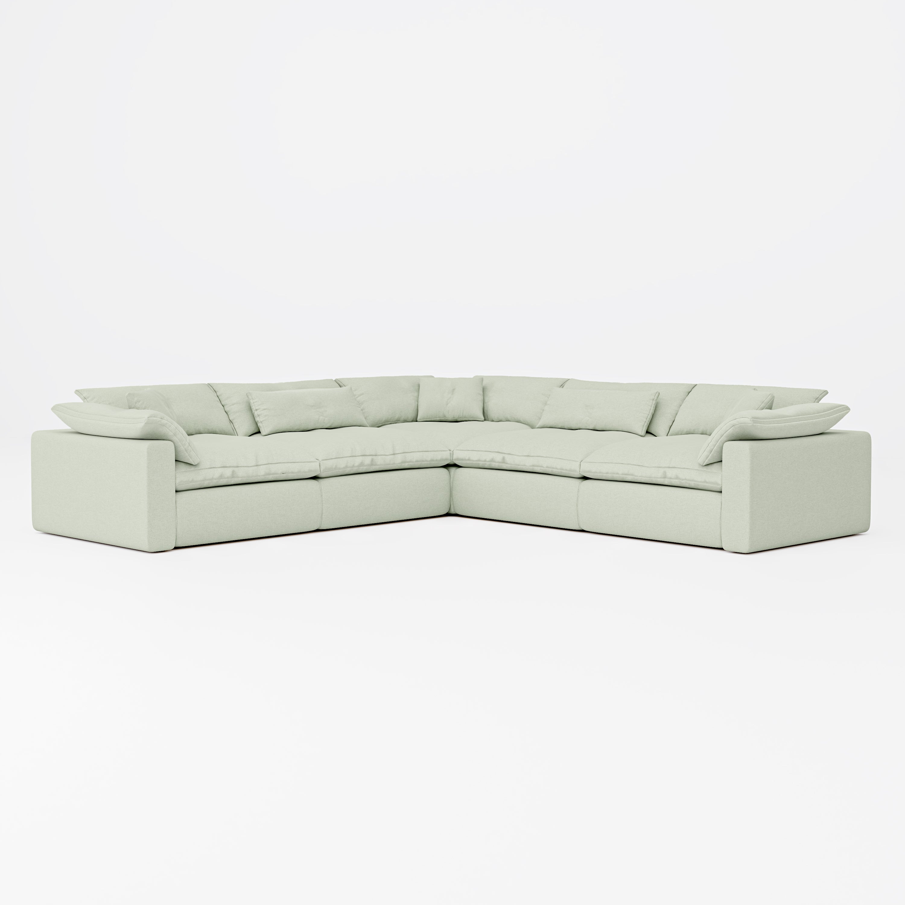 Sink-down Corner Sofa