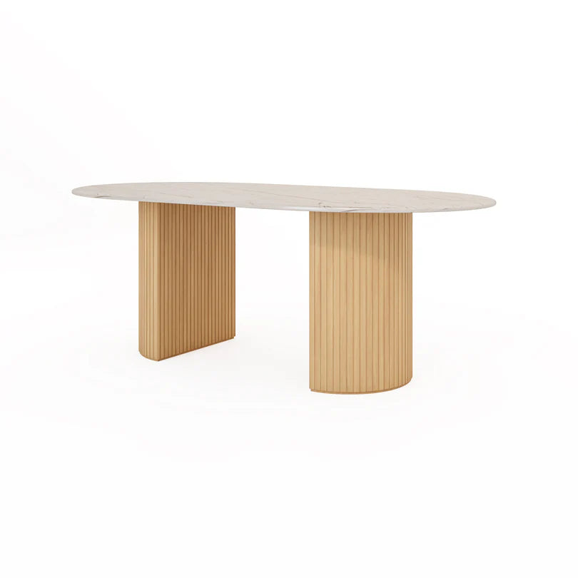 Otto Dining Table & 4 Luca Dining Set