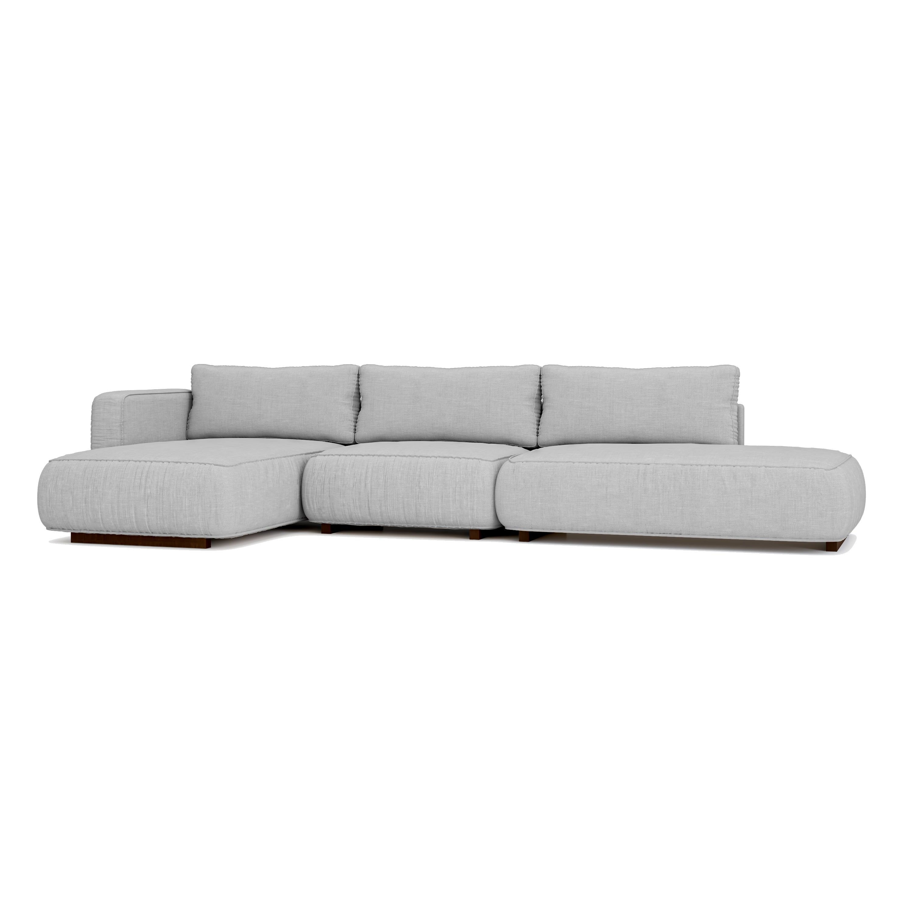 Laze Open Side L-Shape Sofa