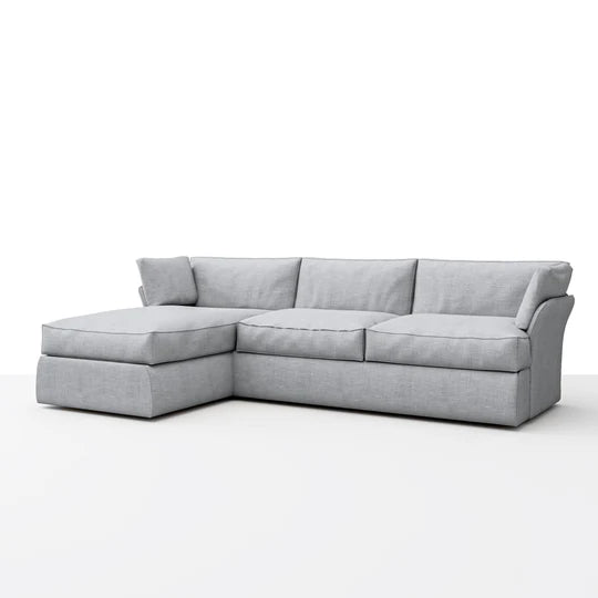 Plush L-Shape Sofa