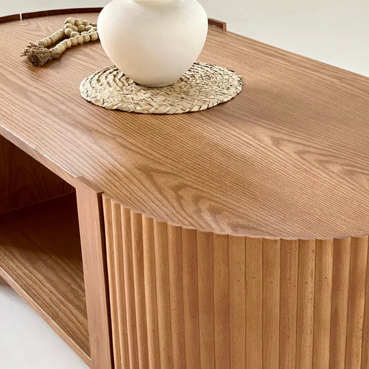 ترابيزة مركزية مضلعة برف داخلي