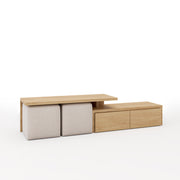 Double Deck TV Unit