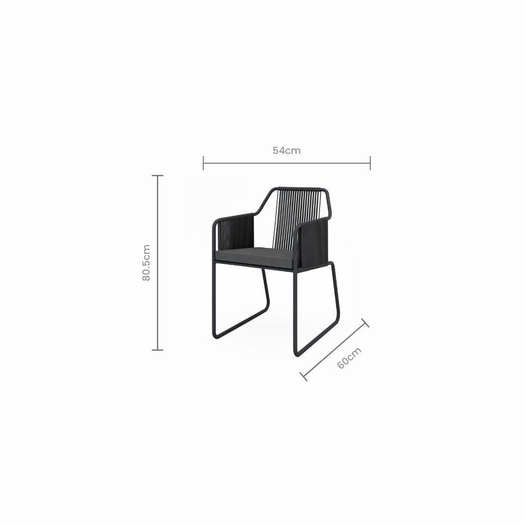 Mila Outdoor Dining Chair