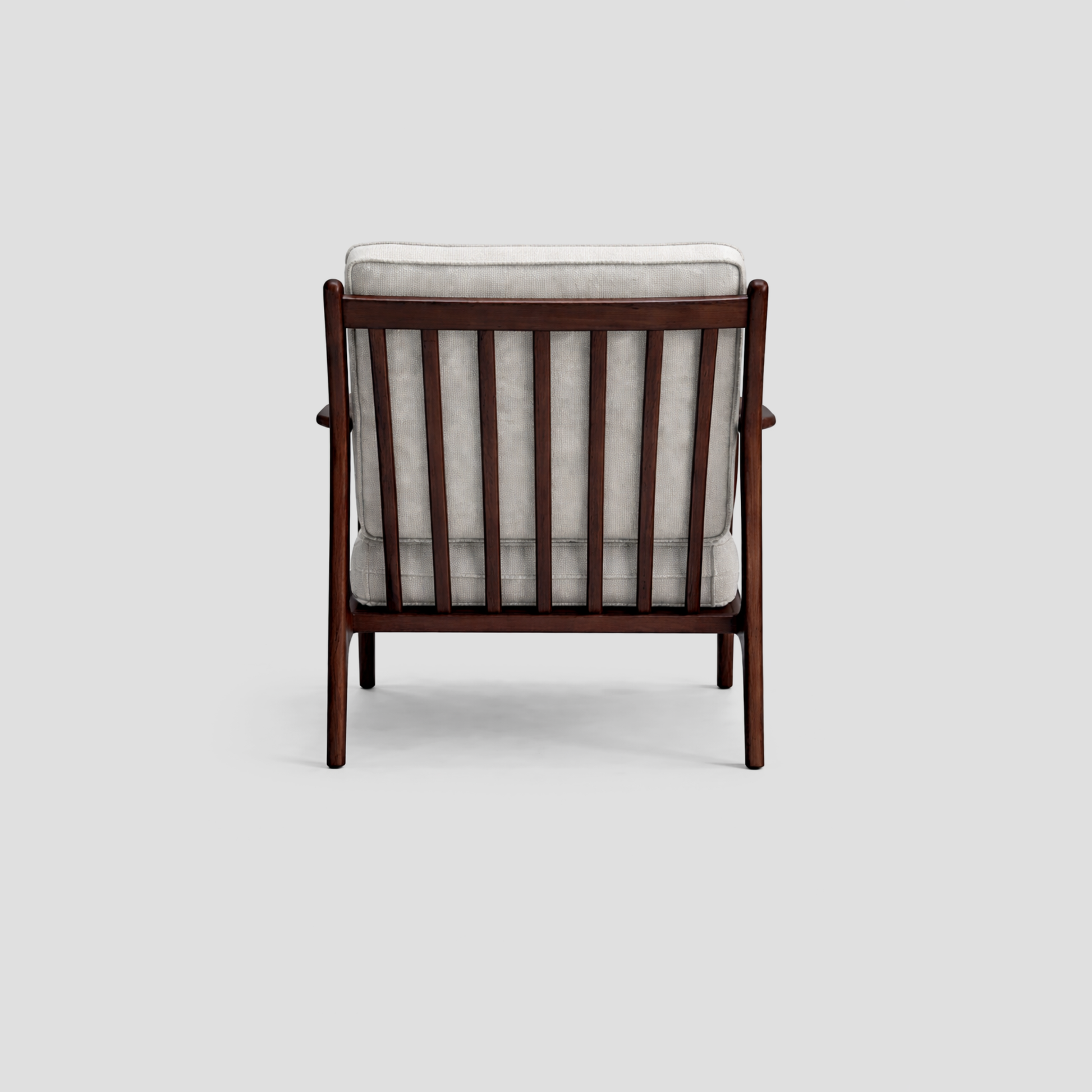 Solid Beech Wood Armchair in beech wood furniture, featuring mid century modern and scandinavian styling.