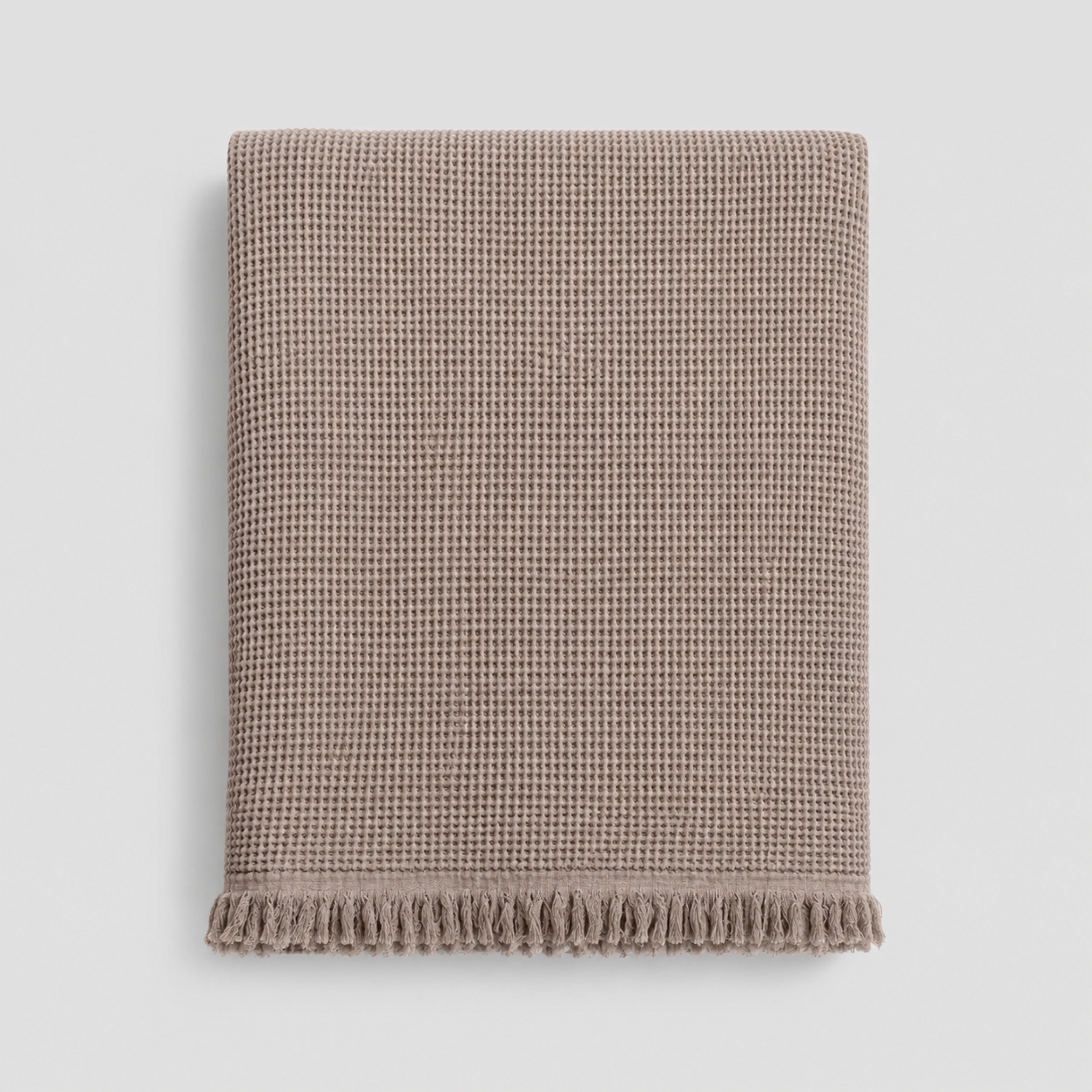 Fringe Honeycomb Bedspread