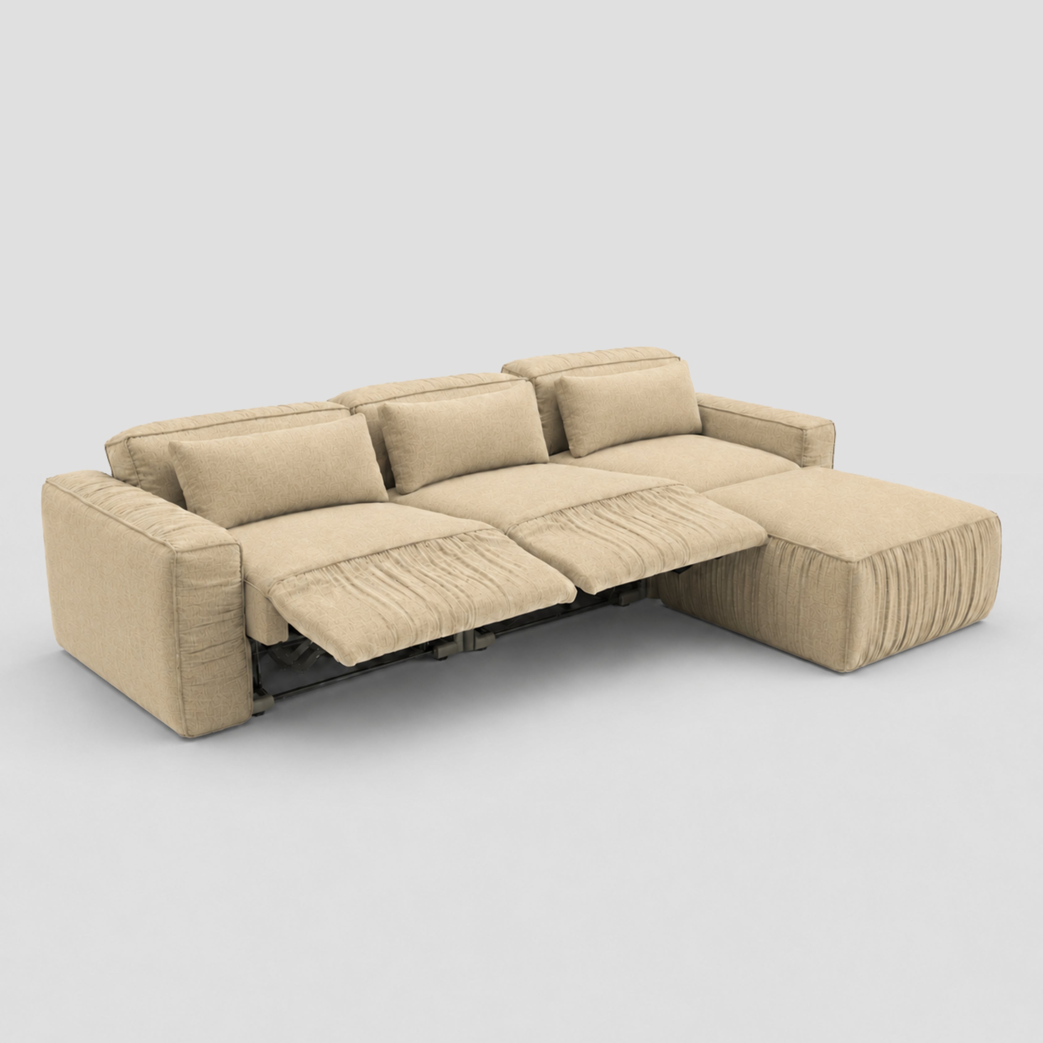 flow motion l shape sofa