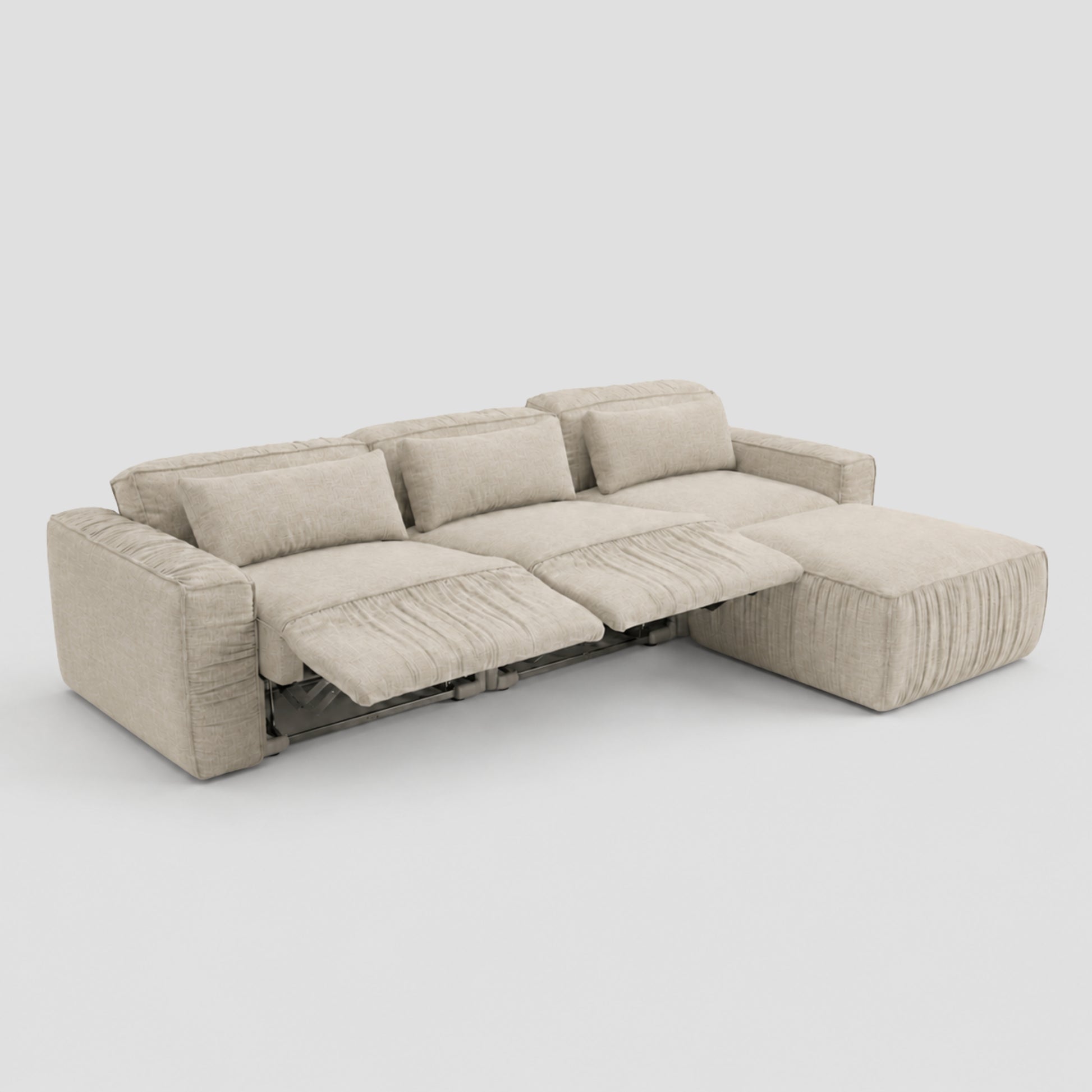 flow motion l shape sofa