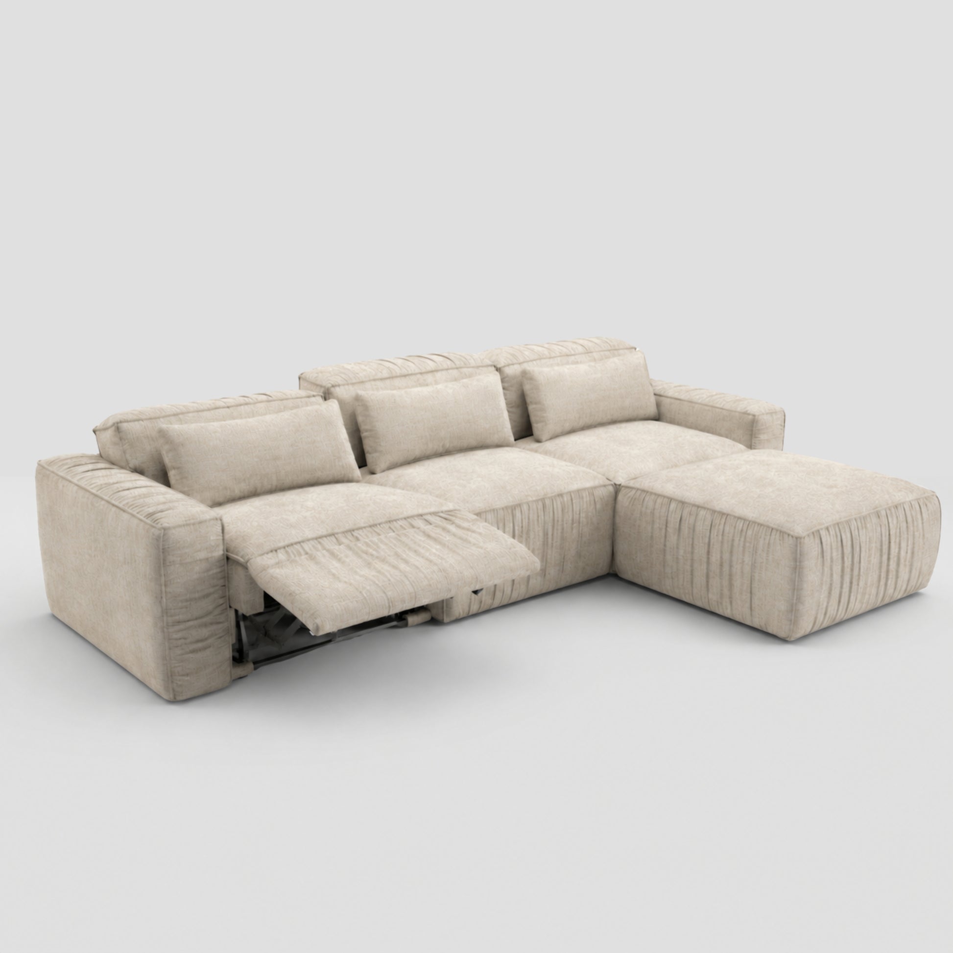 flow motion l shape sofa