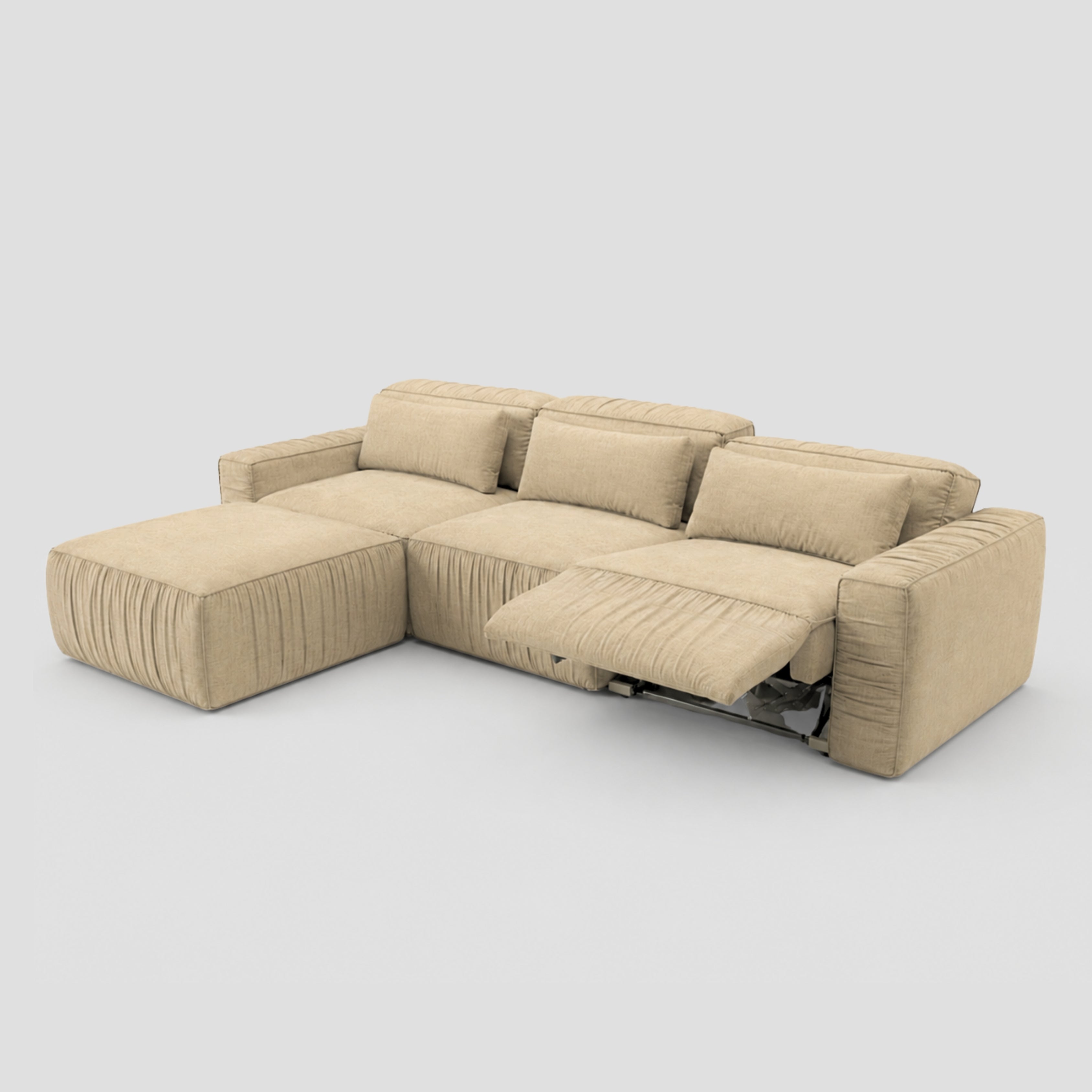 flow motion l shape sofa