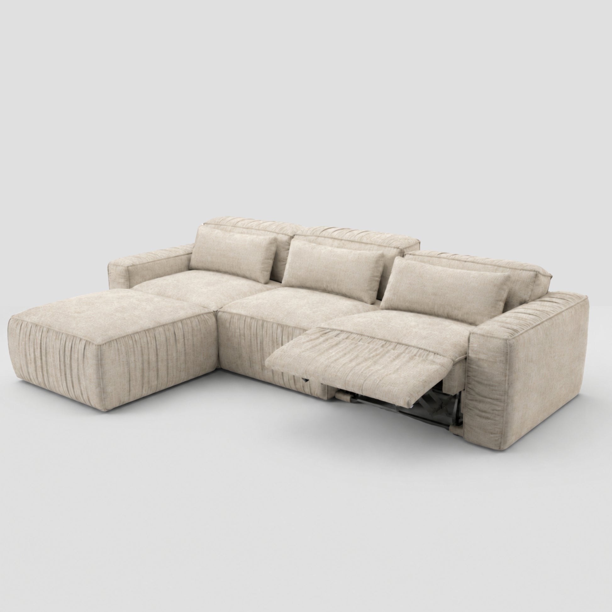 flow motion l shape sofa