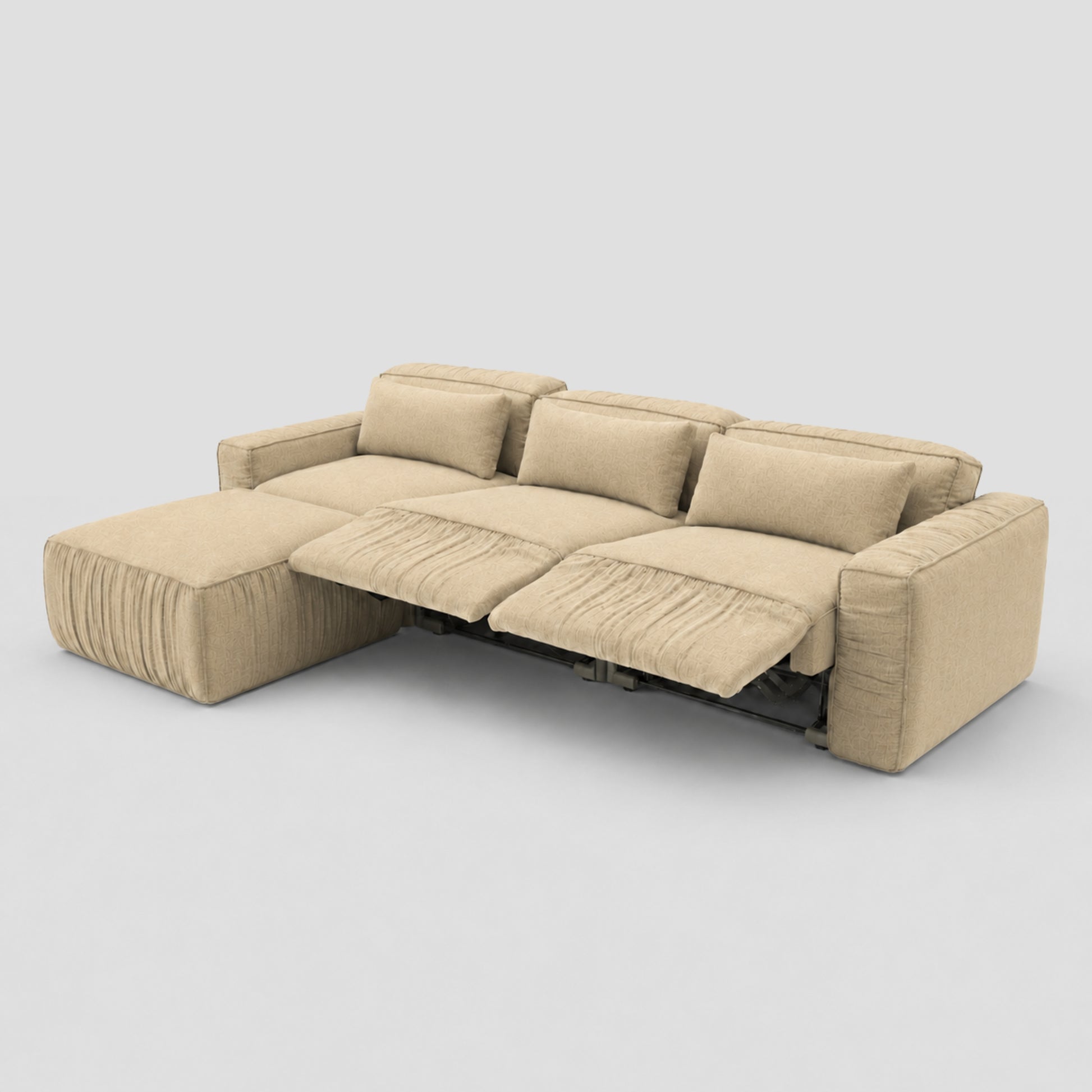 flow motion l shape sofa