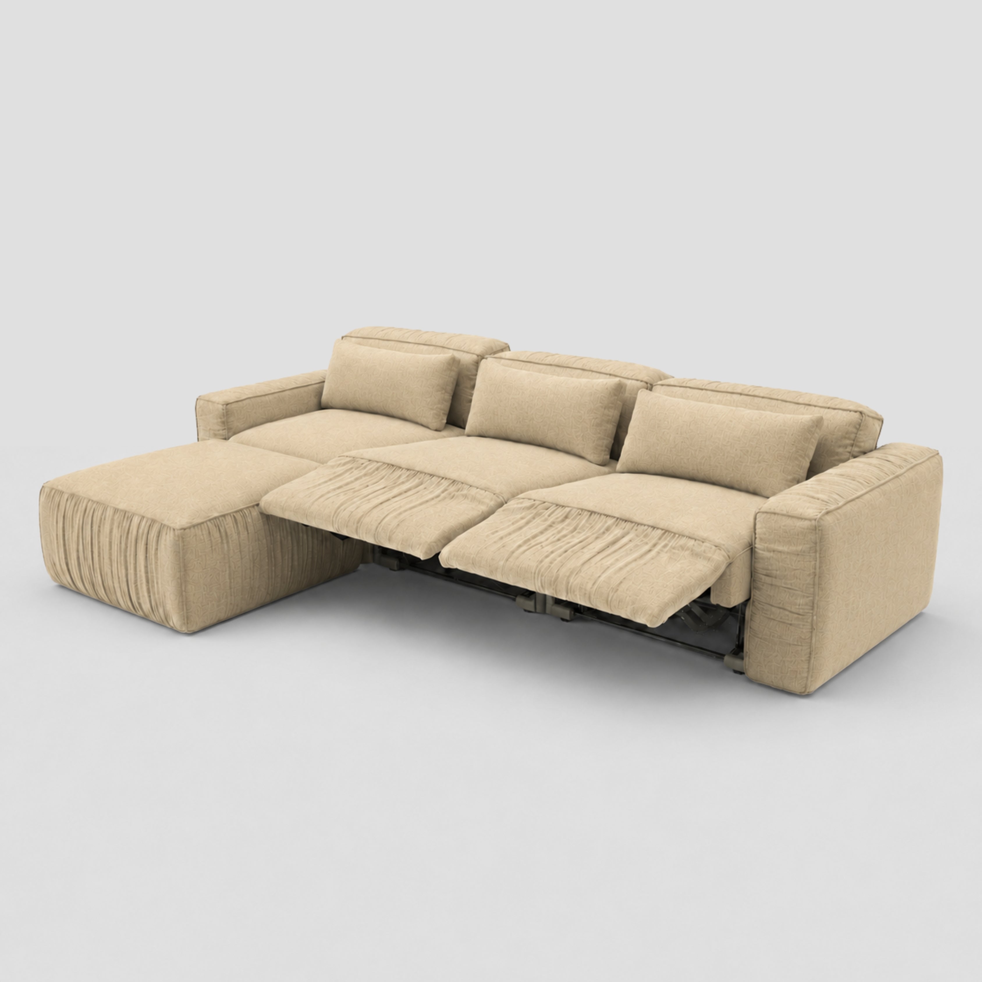 flow motion l shape sofa