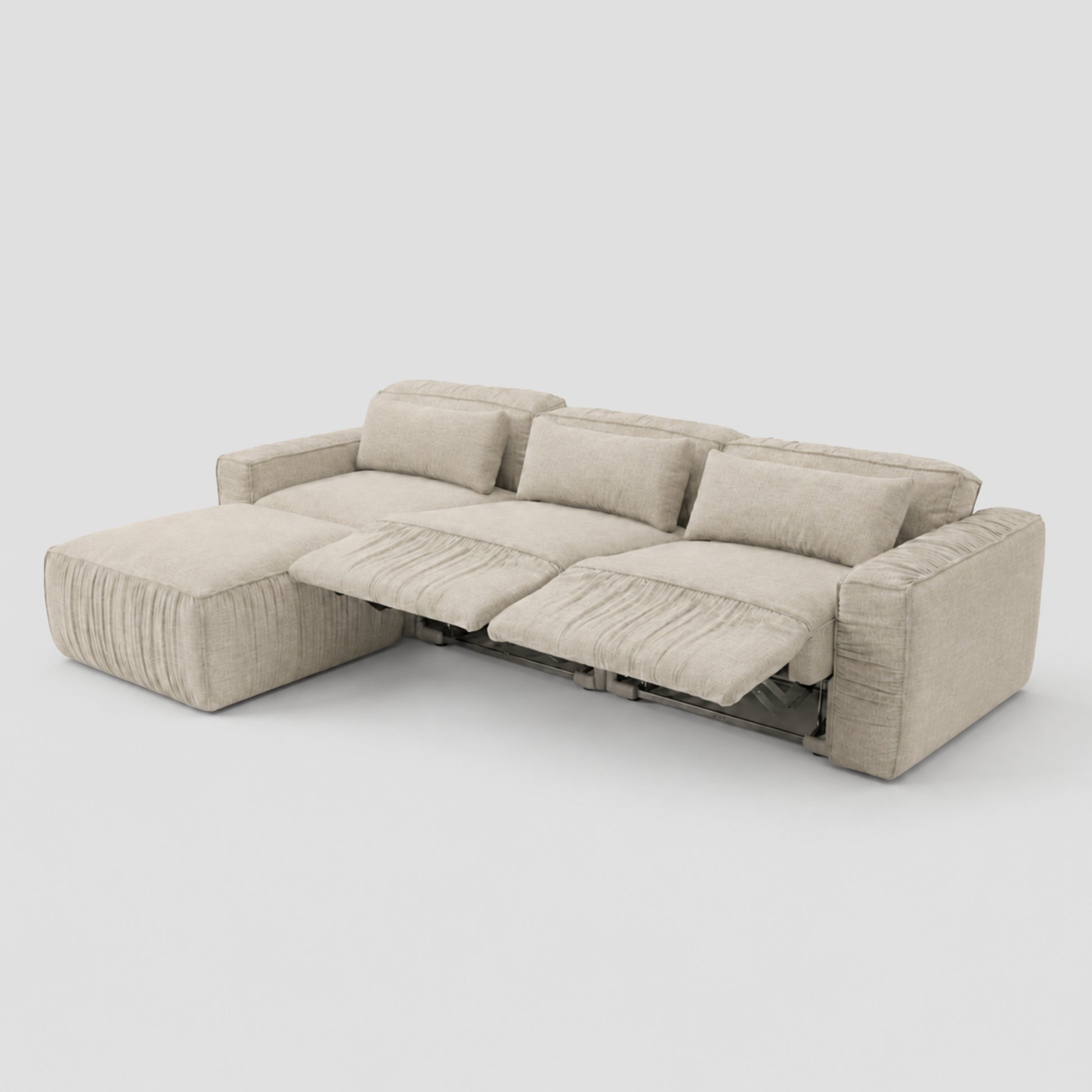 flow motion l shape sofa