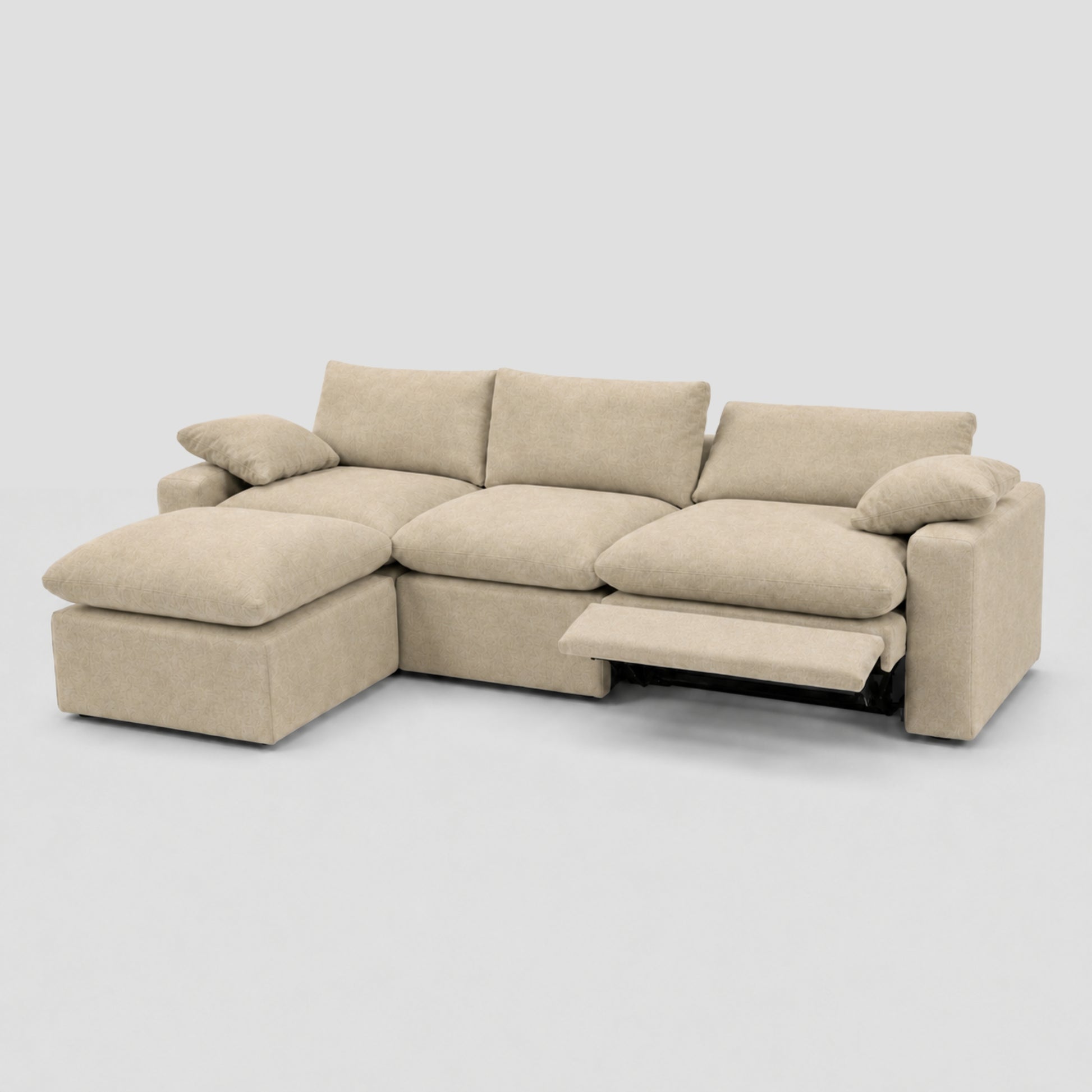 sink motion l shape sofa