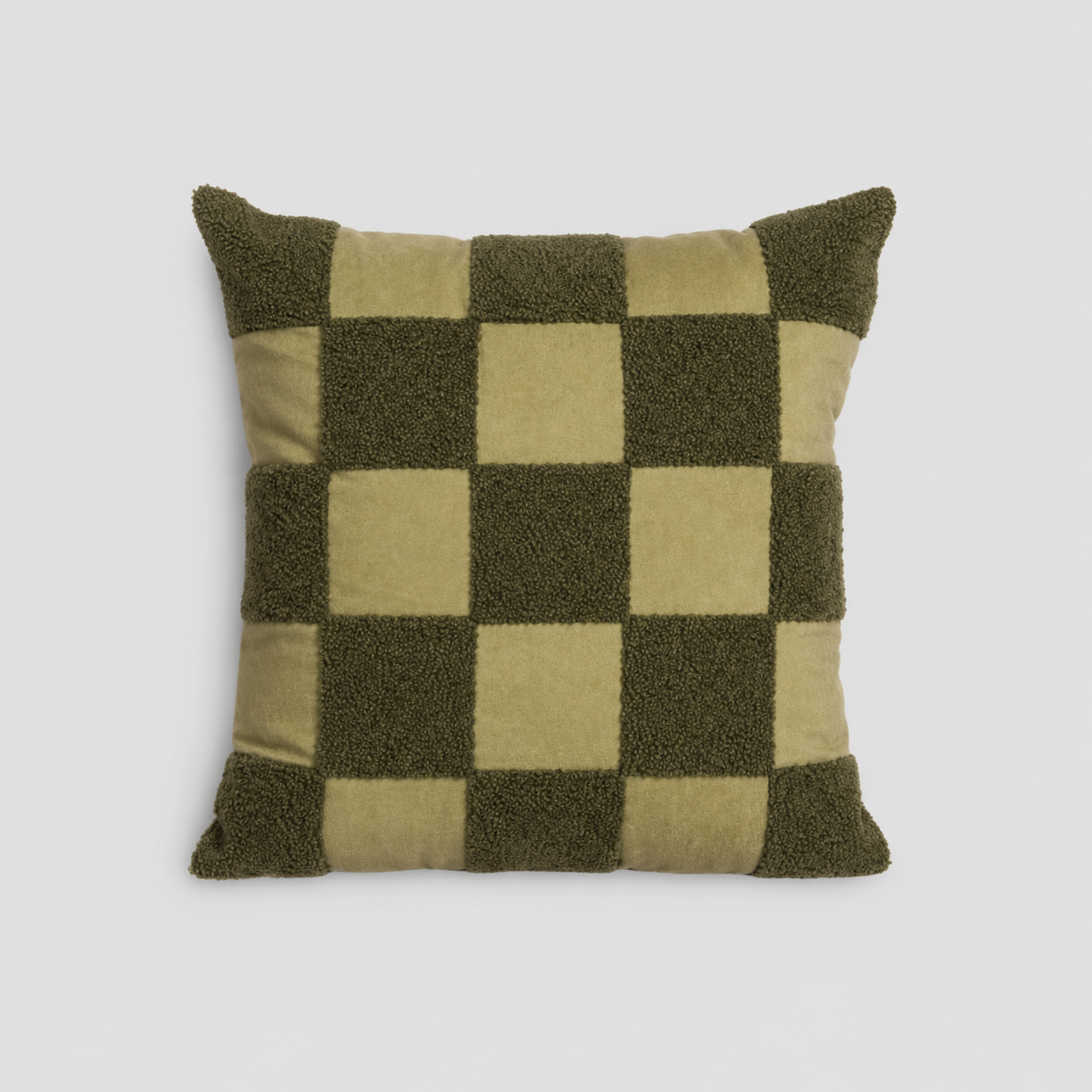 The Tufted Checkboard Cushion