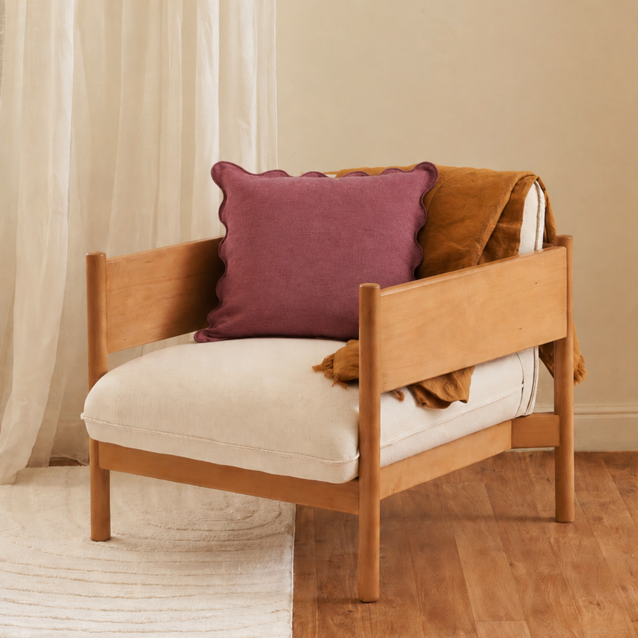 Curvy Sass Cushion