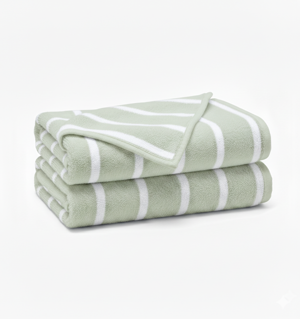 Stripes Face Towel (Set of 2)