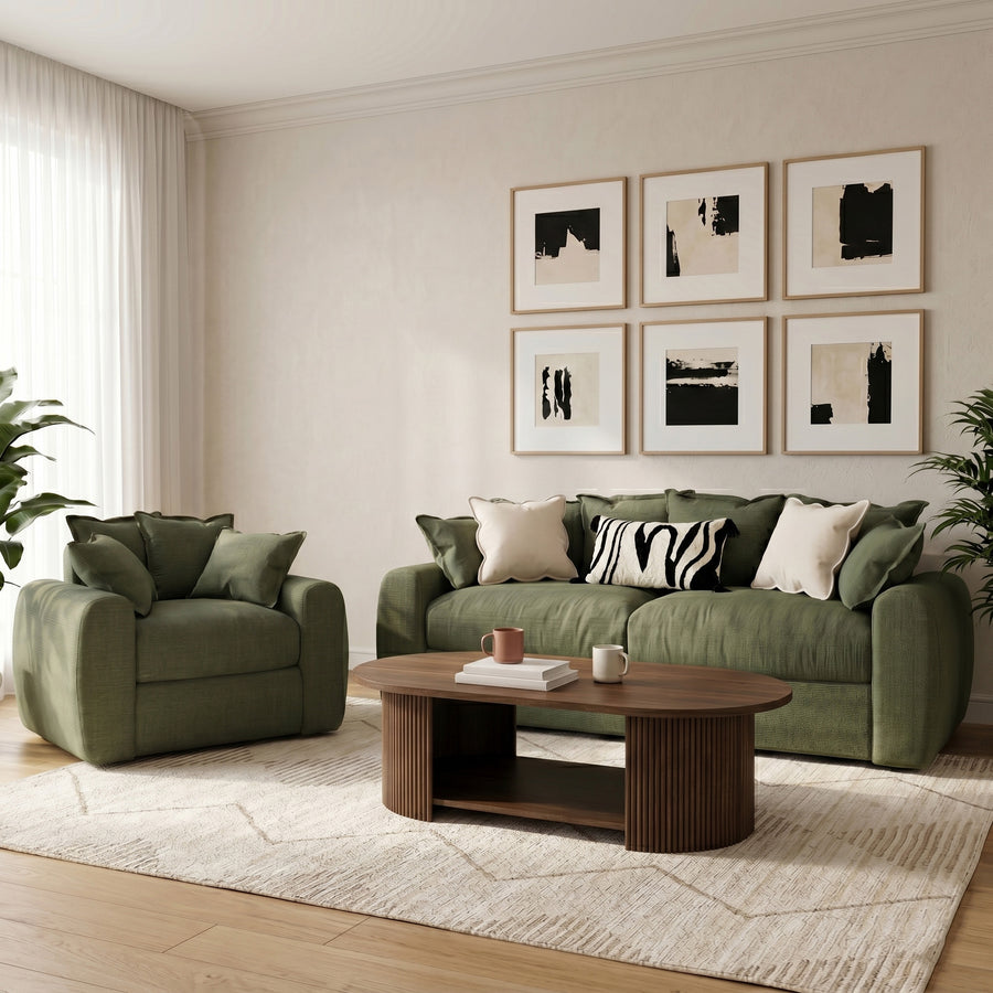 Faye 2 Seater + Faye Armchair Set