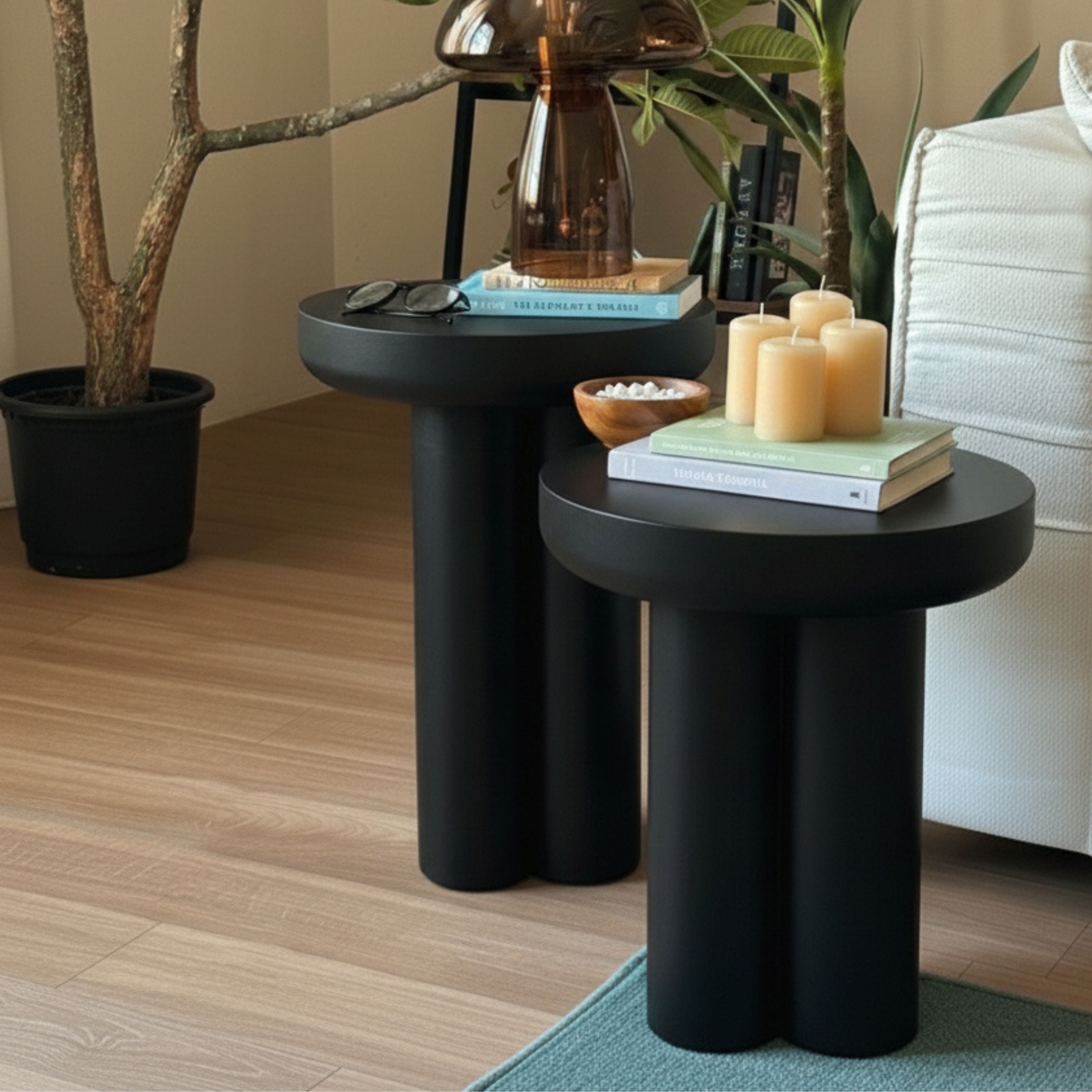 Fibra Side Tables Set