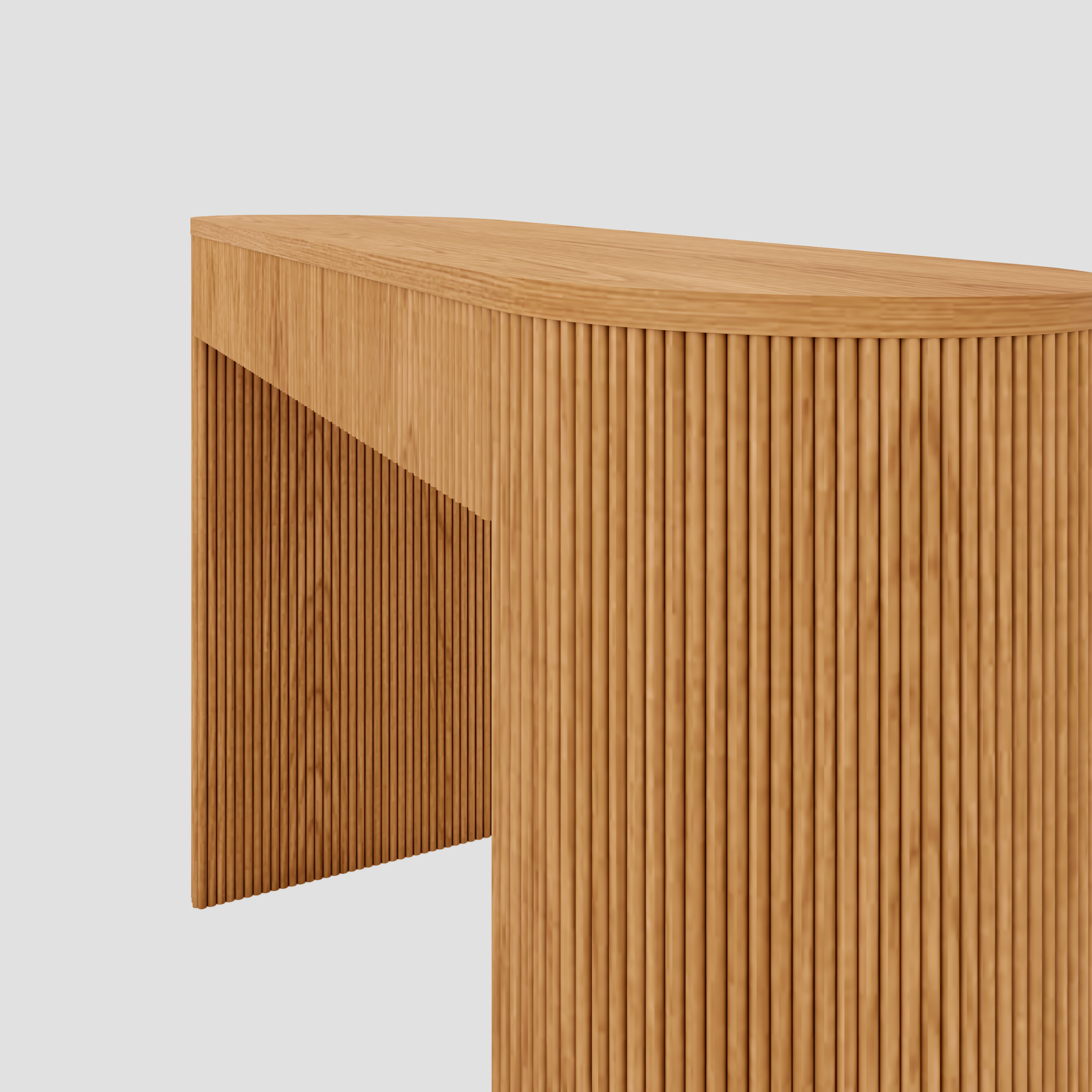 Fluted Console