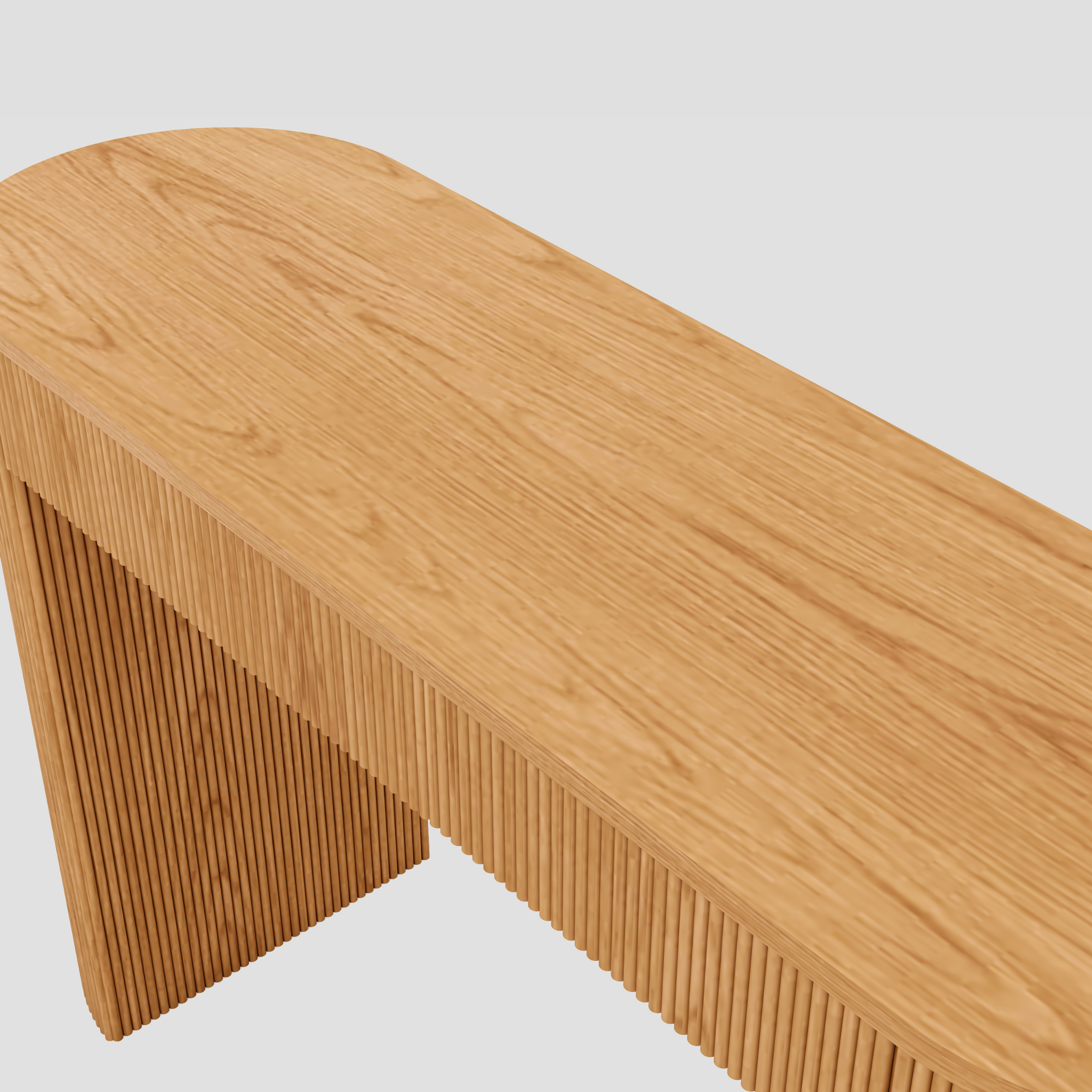 Fluted Console