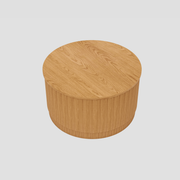 Fluted Round Middle Table