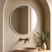 Full Lux Round Mirror