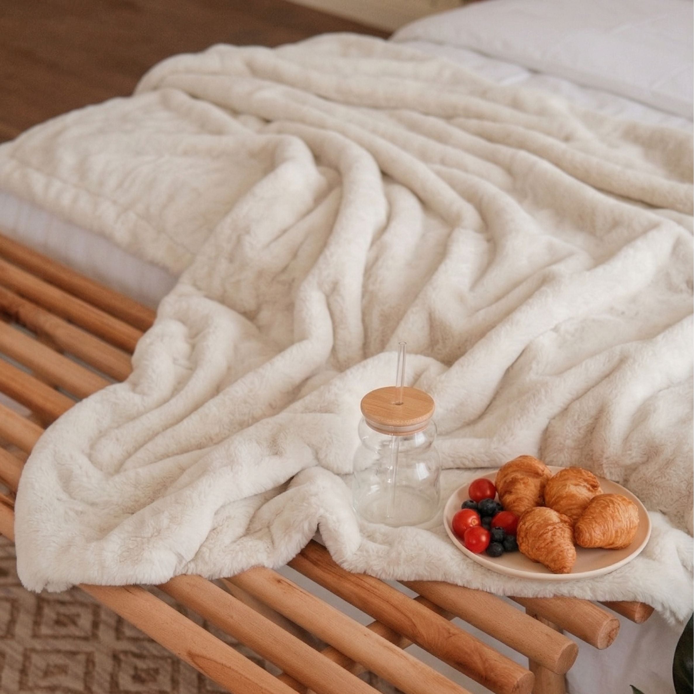 Fur Throw Double Sided