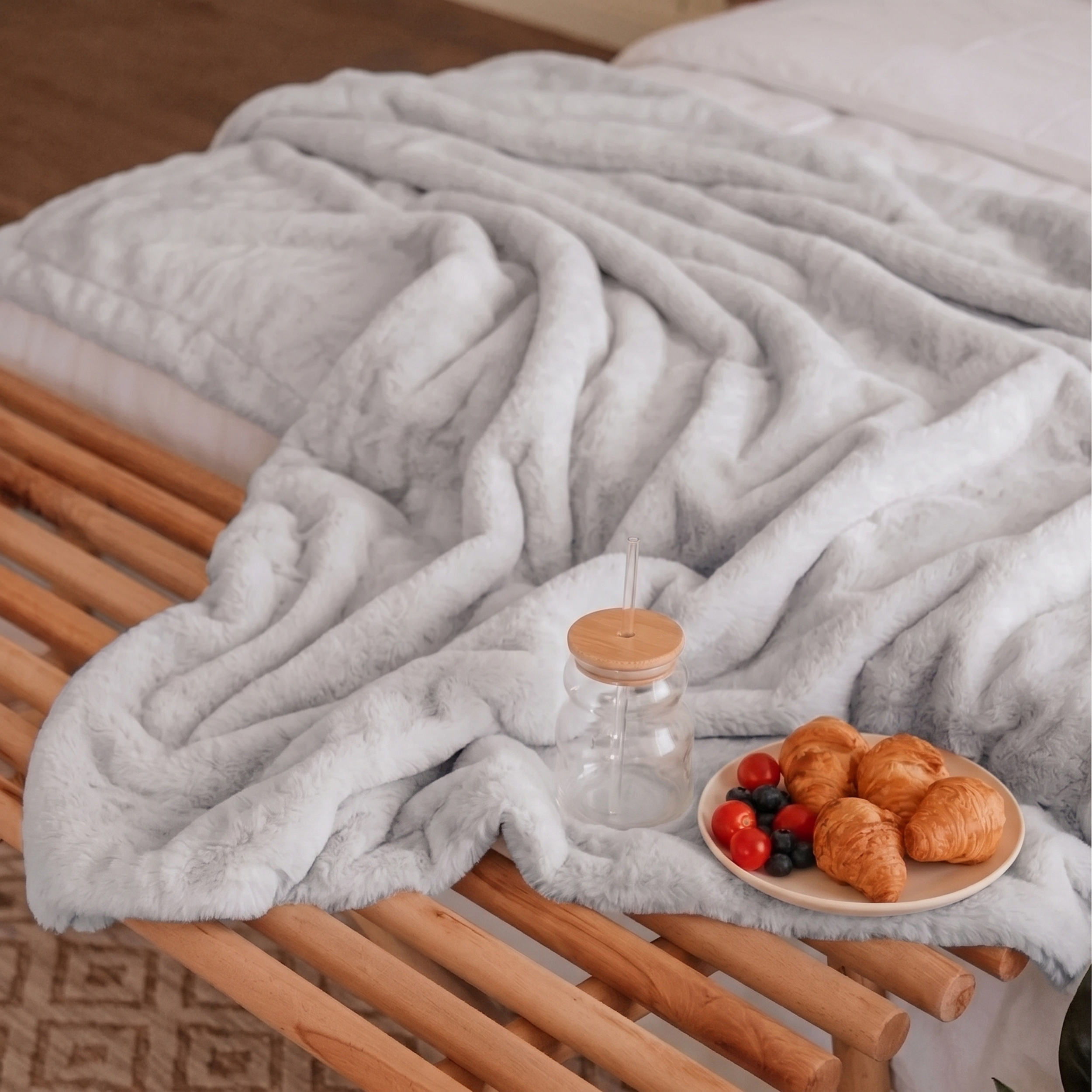 Fur Throw Double Sided