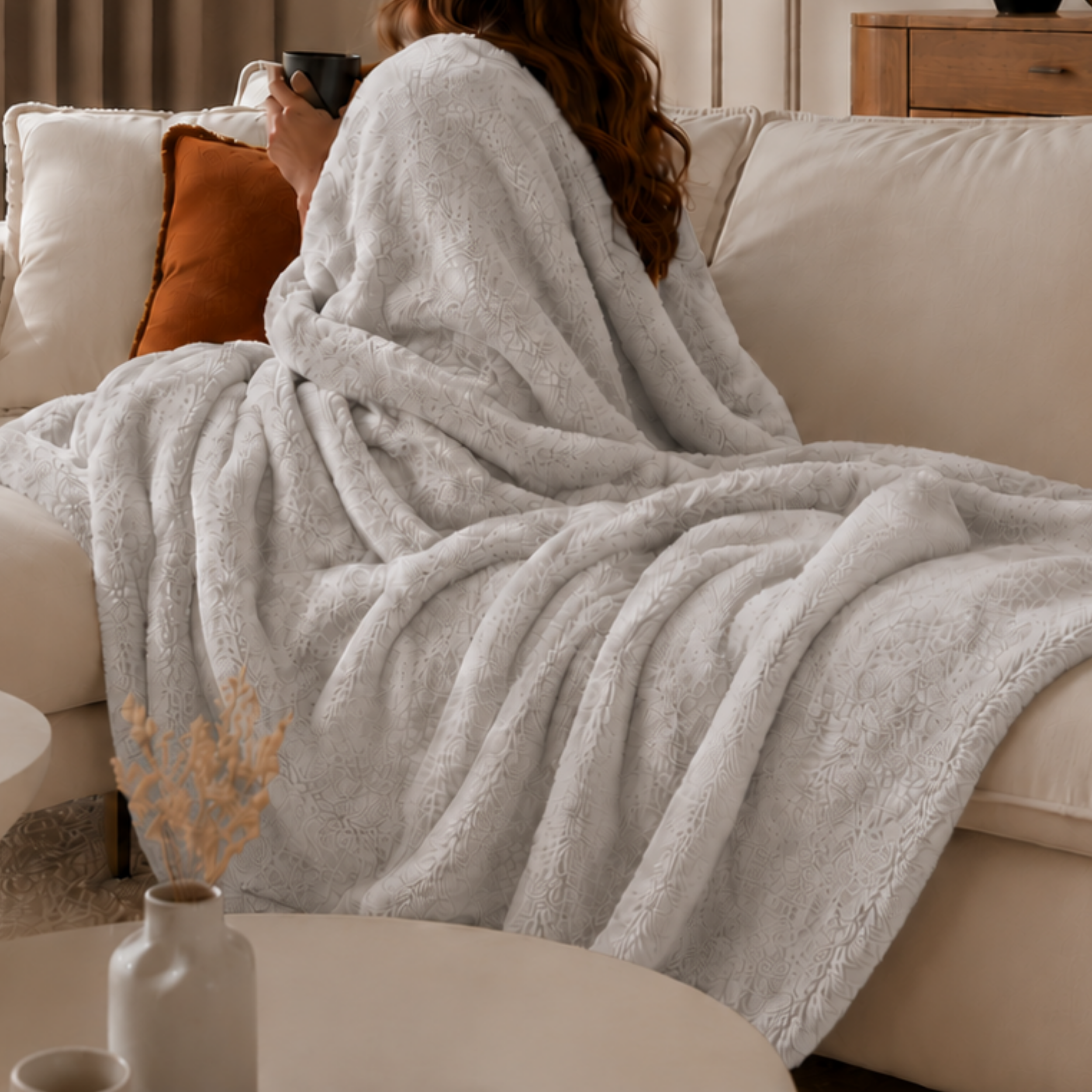 Fur Throw Double Sided