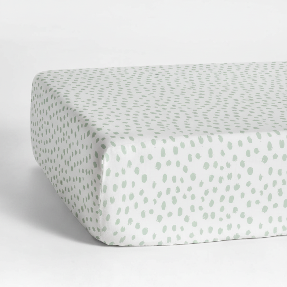 Printed Percale Fitted Sheet Set